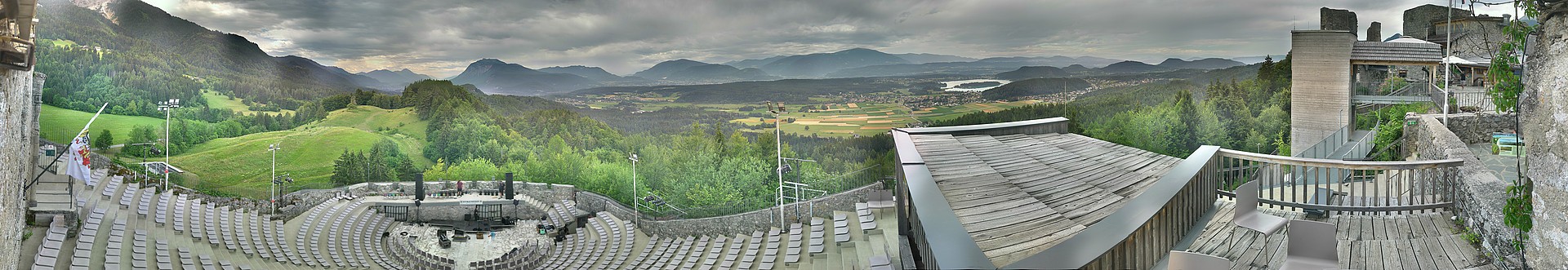 Archiv Foto Webcam Burgarena Finkenstein in Kärnten