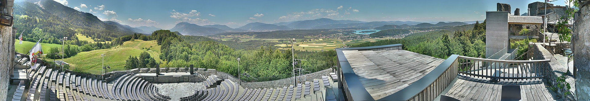 Archived image Webcam Finkenstein castle (Carinthia)