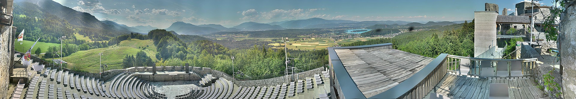 Archived image Webcam Finkenstein castle (Carinthia)