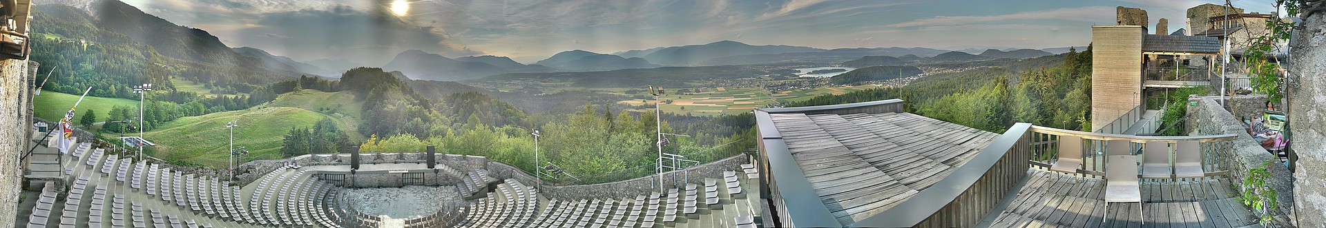 Archived image Webcam Finkenstein castle (Carinthia)
