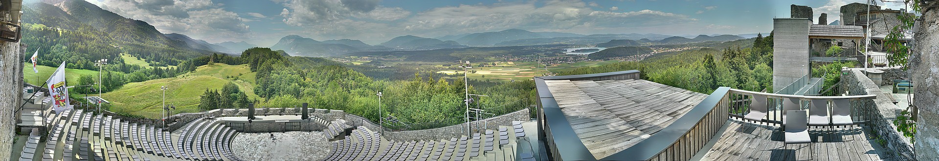 Archived image Webcam Finkenstein castle (Carinthia)