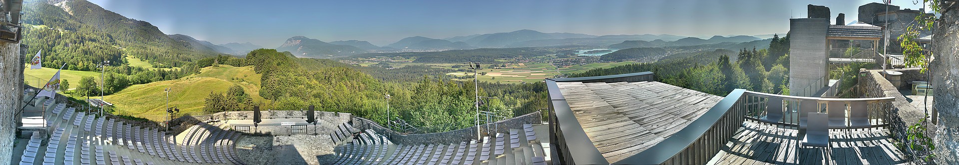 Archiv Foto Webcam Burgarena Finkenstein in Kärnten
