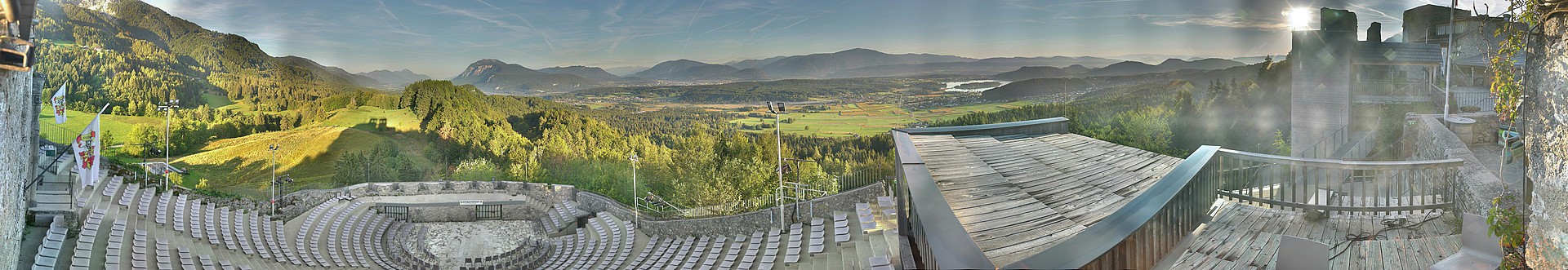 Archiv Foto Webcam Burgarena Finkenstein in Kärnten