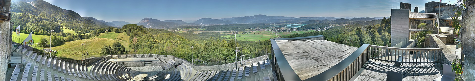 Archiv Foto Webcam Burgarena Finkenstein in Kärnten
