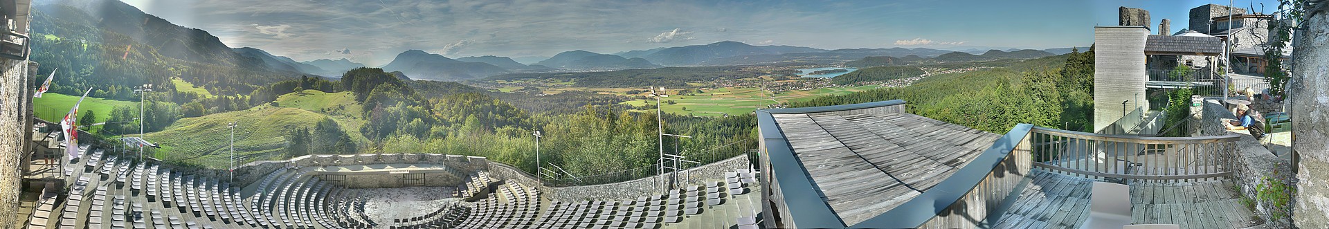 Archiv Foto Webcam Burgarena Finkenstein in Kärnten