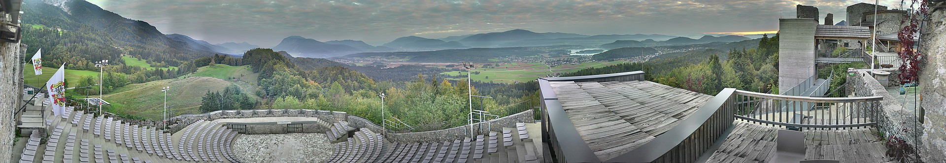 Archiv Foto Webcam Burgarena Finkenstein in Kärnten