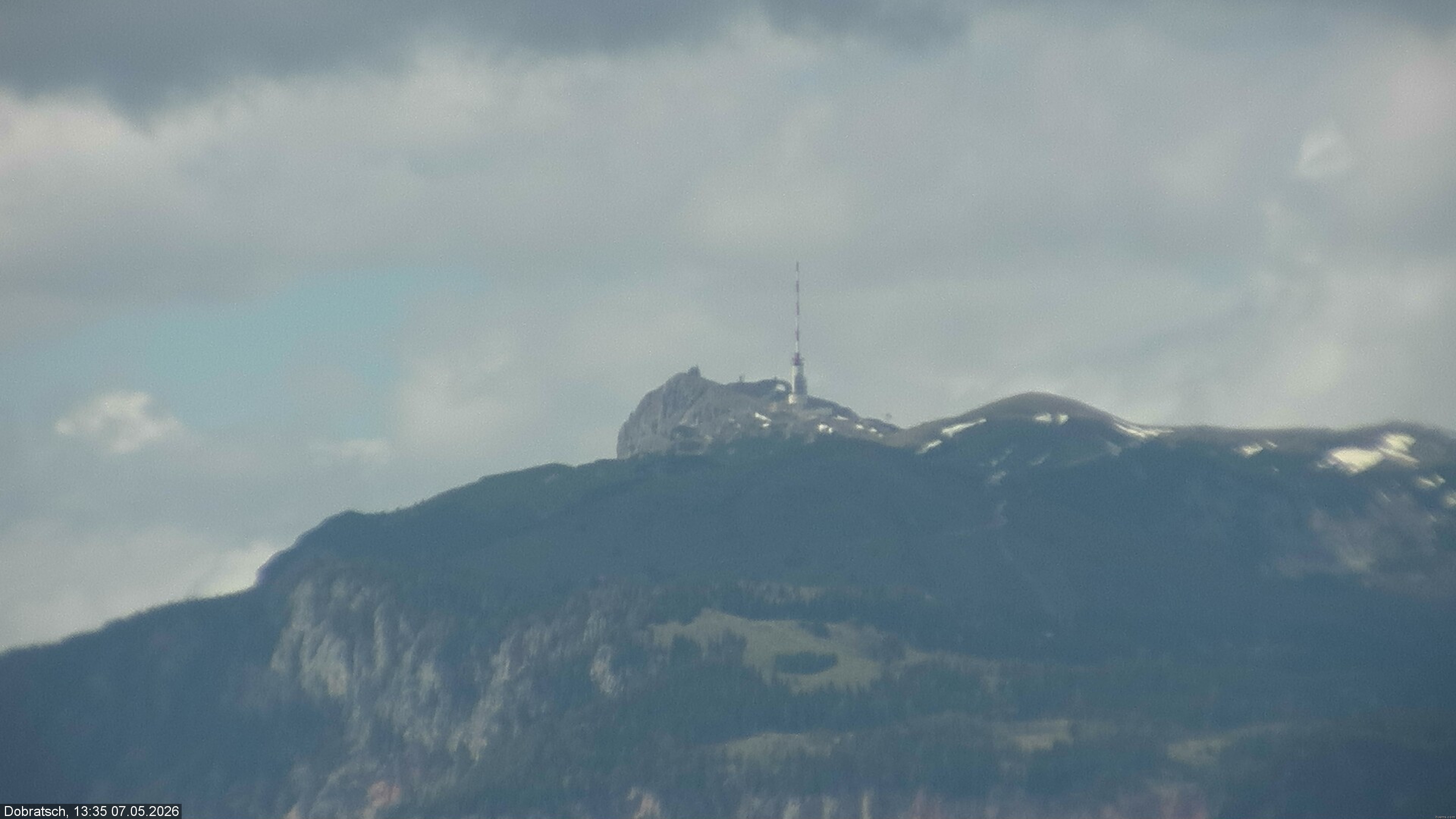 Archiv Foto Webcam Burgarena Finkenstein - Dobratsch