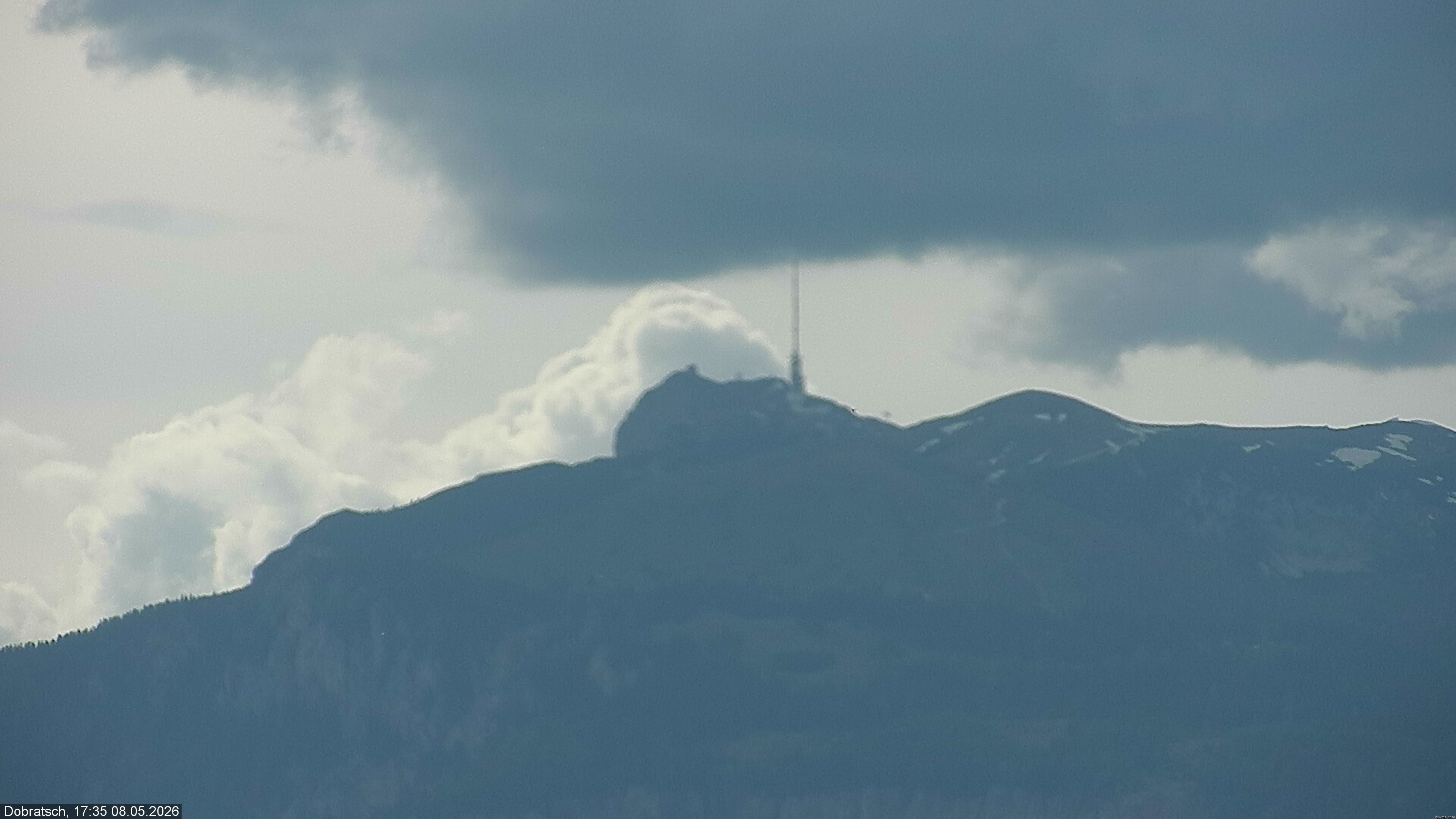 Archiv Foto Webcam Burgarena Finkenstein - Dobratsch