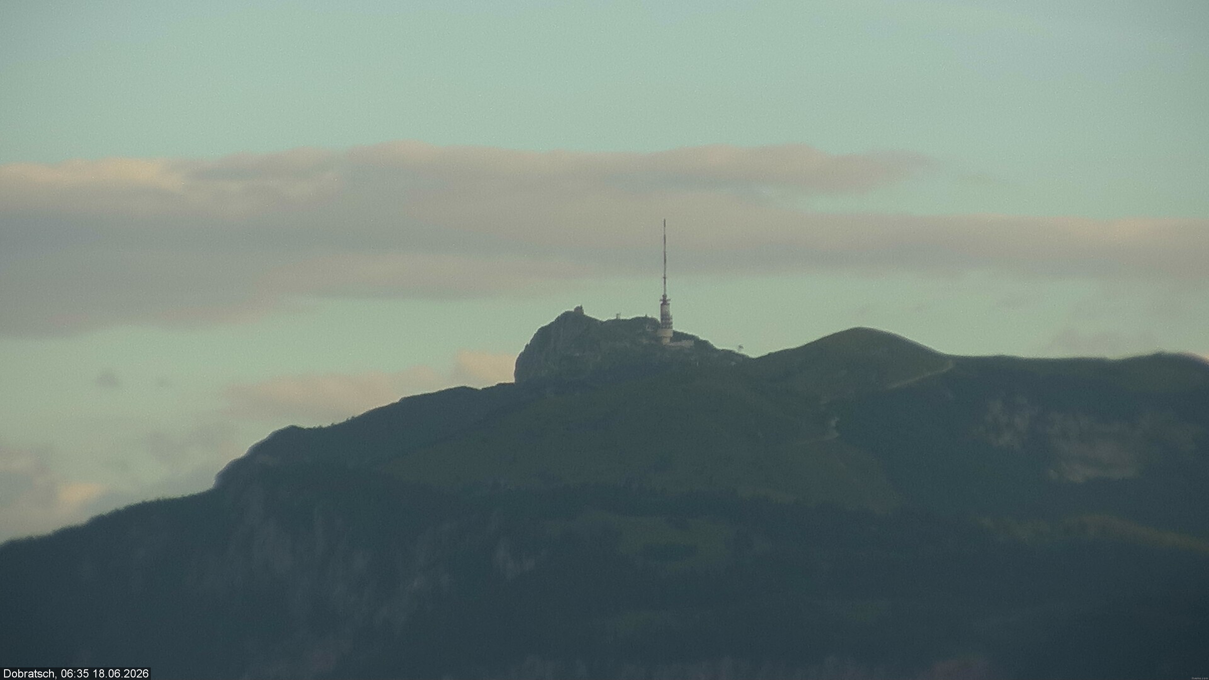 Archiv Foto Webcam Burgarena Finkenstein - Dobratsch