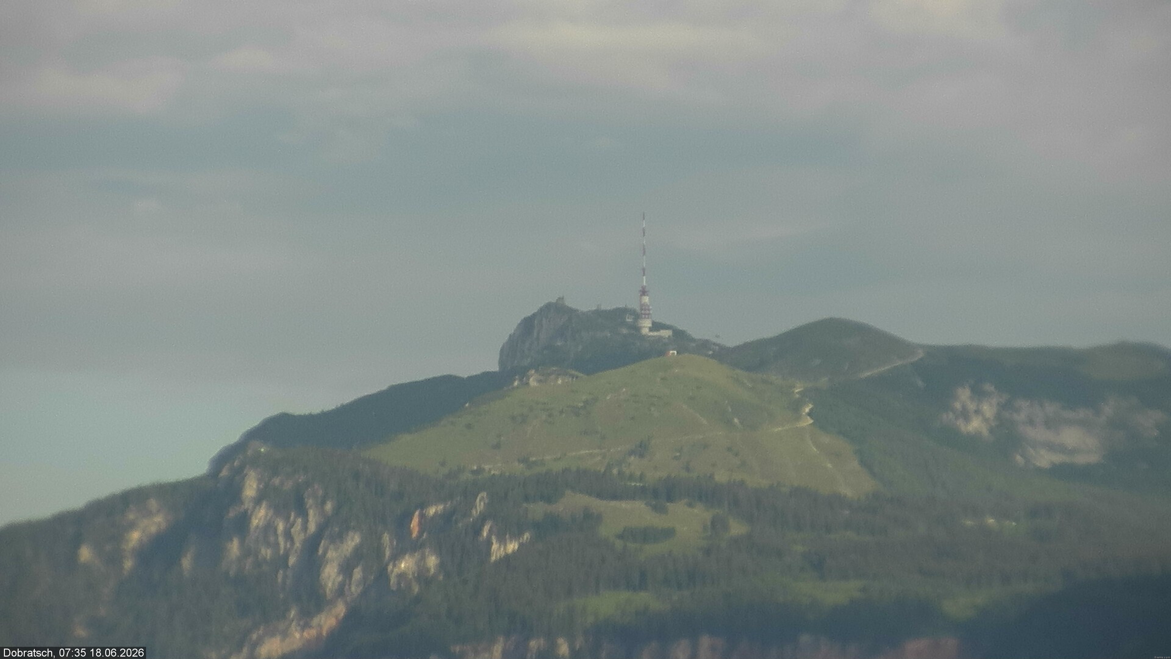 Archiv Foto Webcam Burgarena Finkenstein - Dobratsch