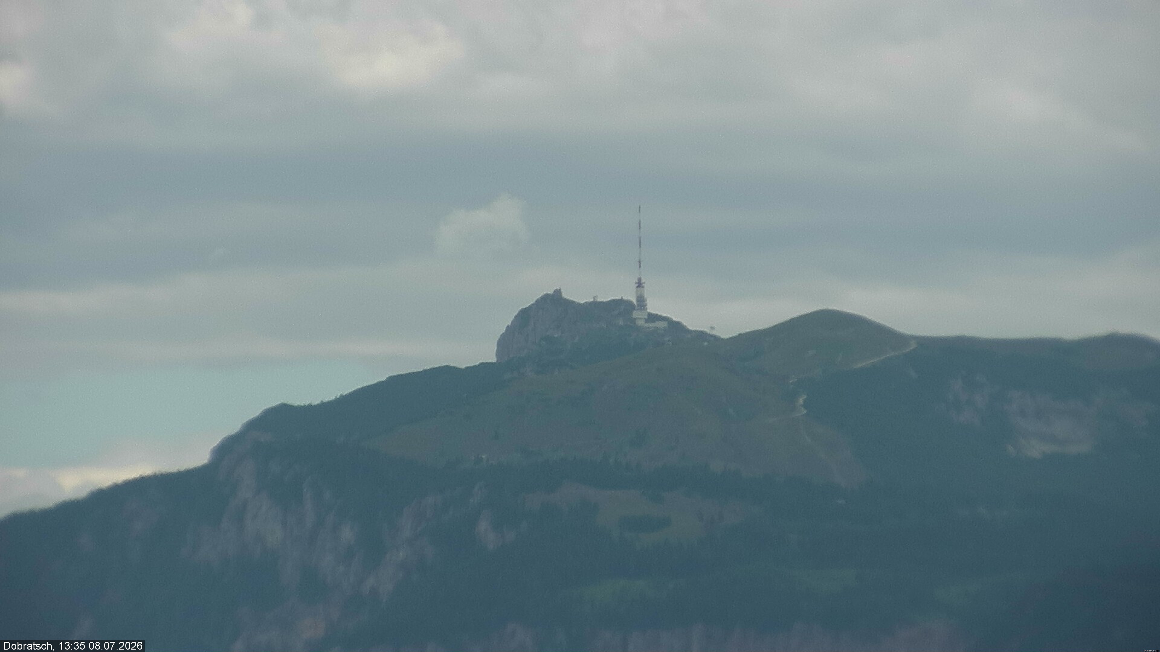 Archiv Foto Webcam Burgarena Finkenstein - Dobratsch