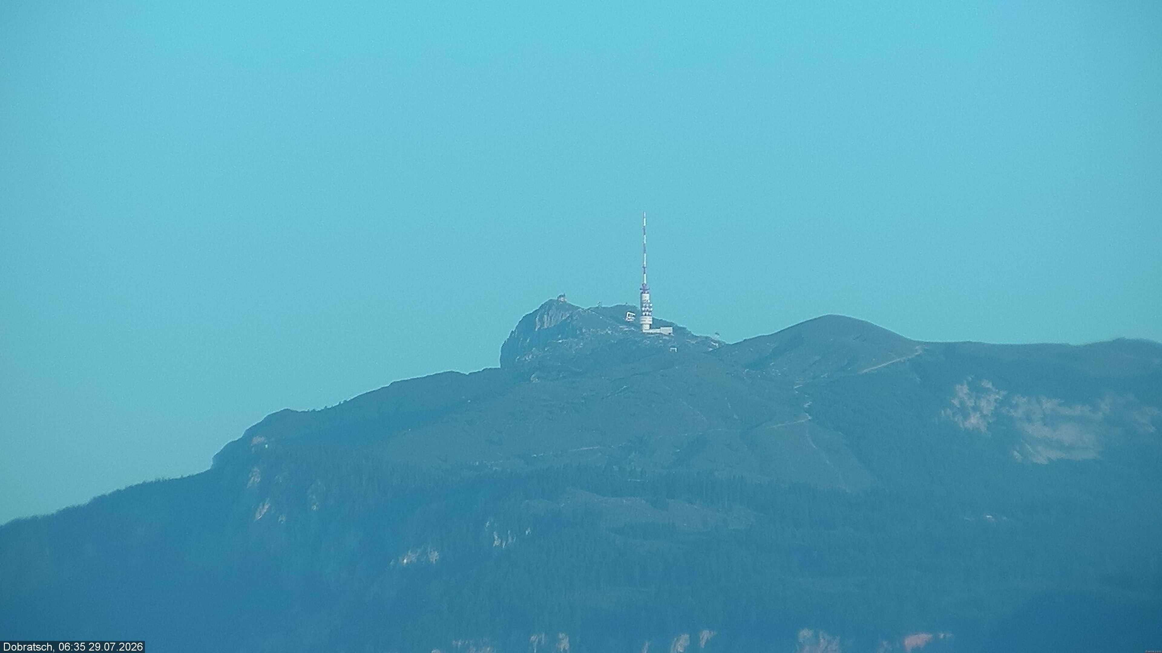 Archiv Foto Webcam Burgarena Finkenstein - Dobratsch