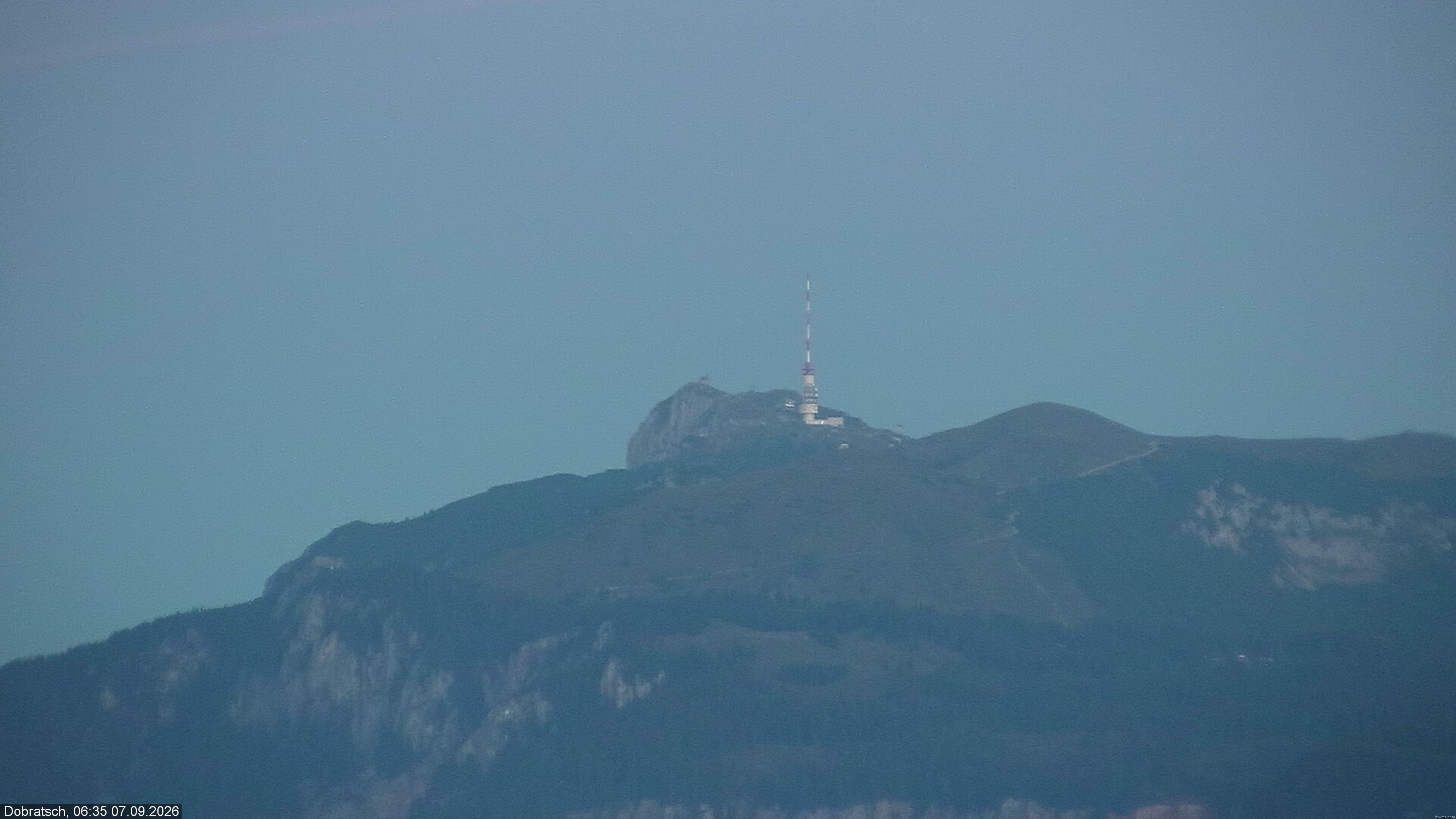 Archiv Foto Webcam Burgarena Finkenstein - Dobratsch