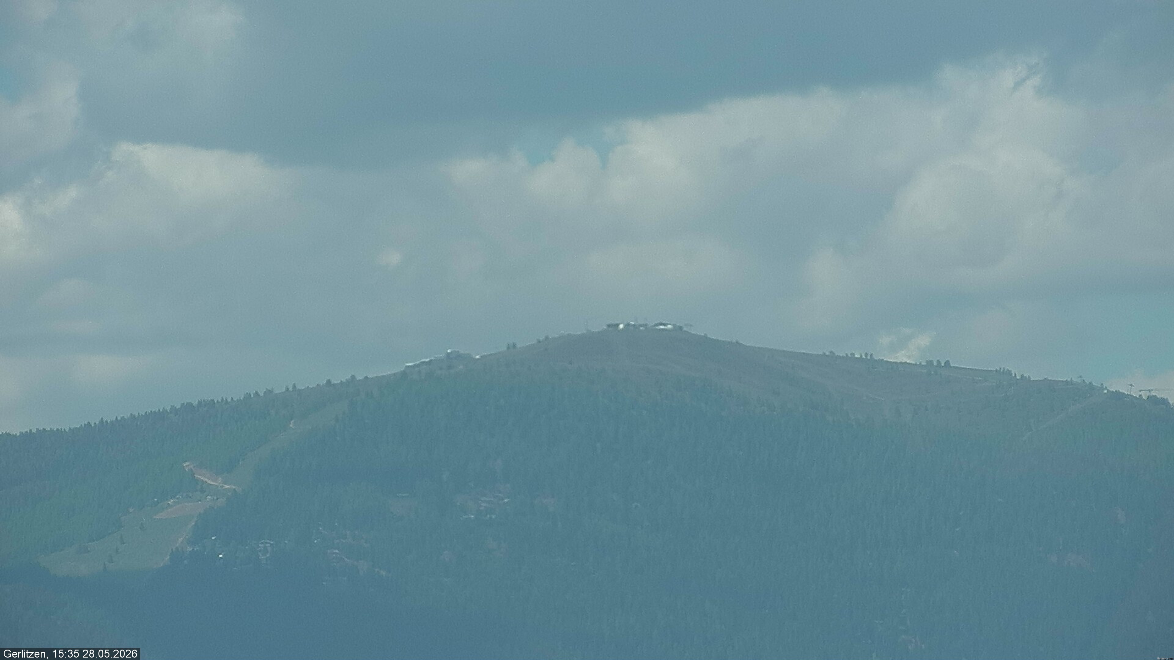 Archived image Webcam Gerlitzen mountain