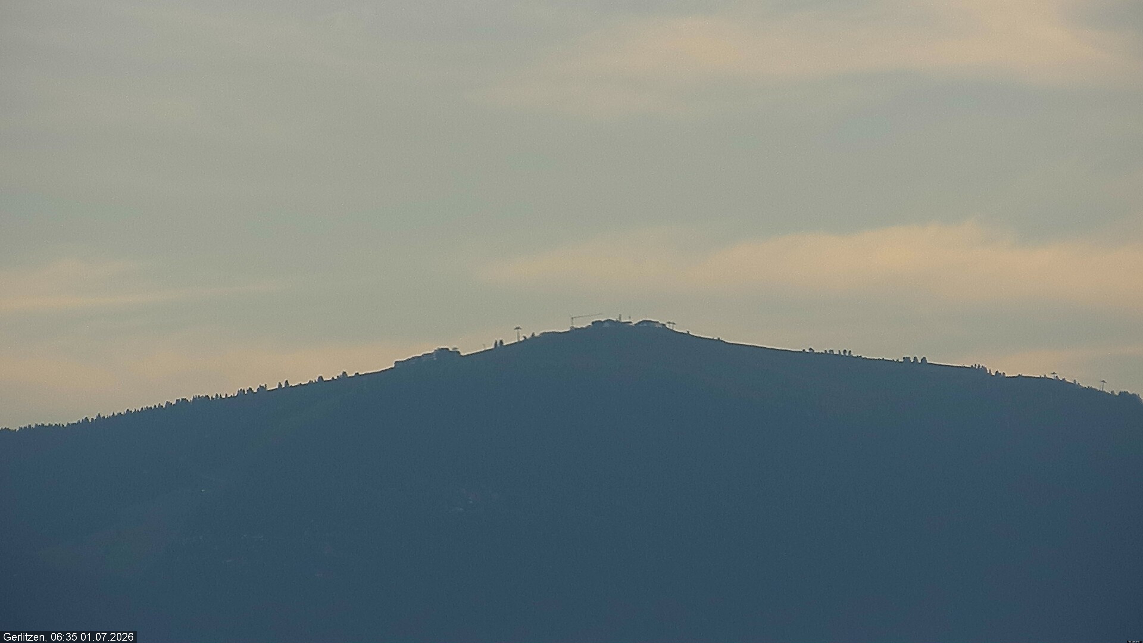 Archived image Webcam Gerlitzen mountain