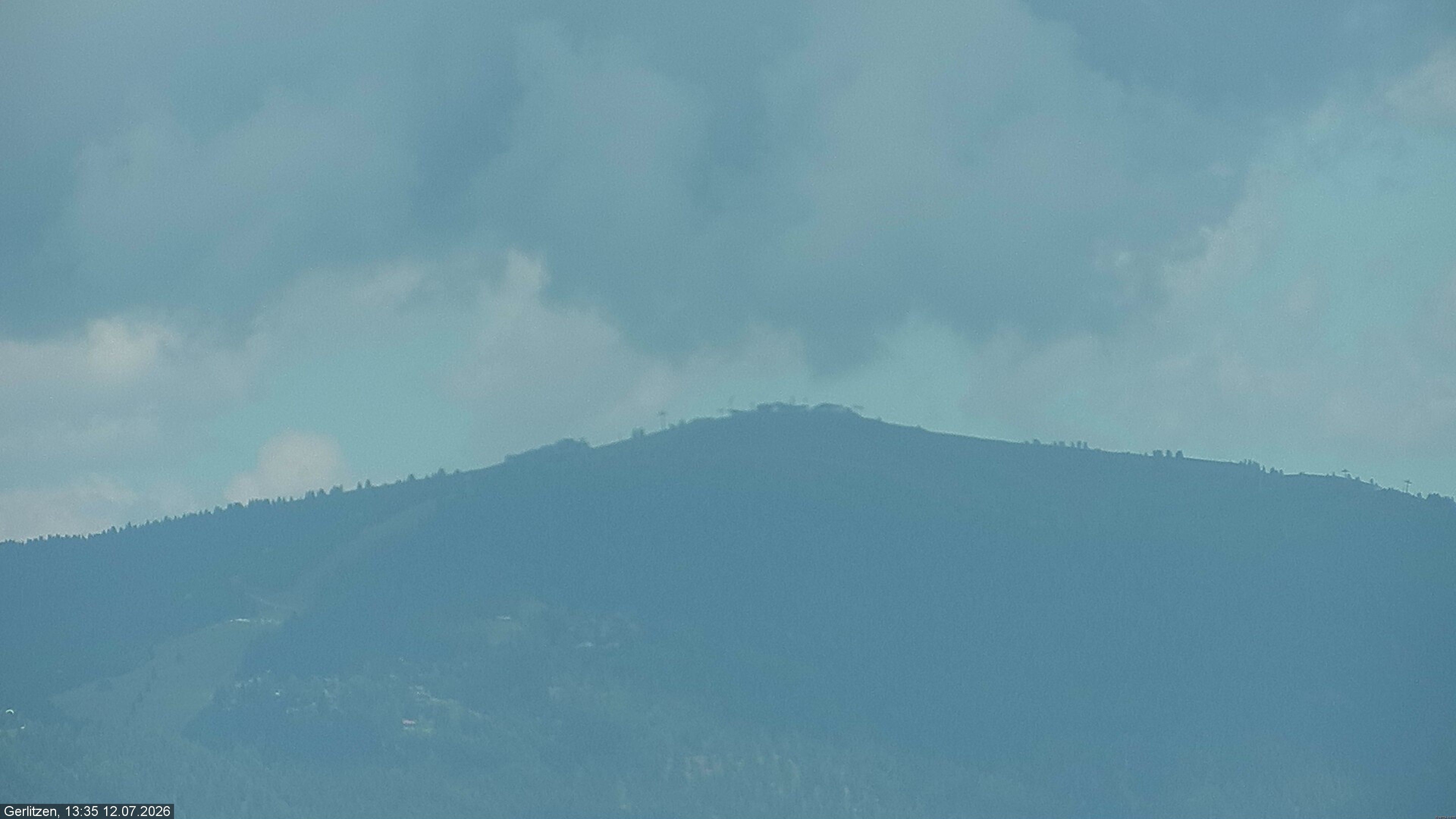 Archived image Webcam Gerlitzen mountain