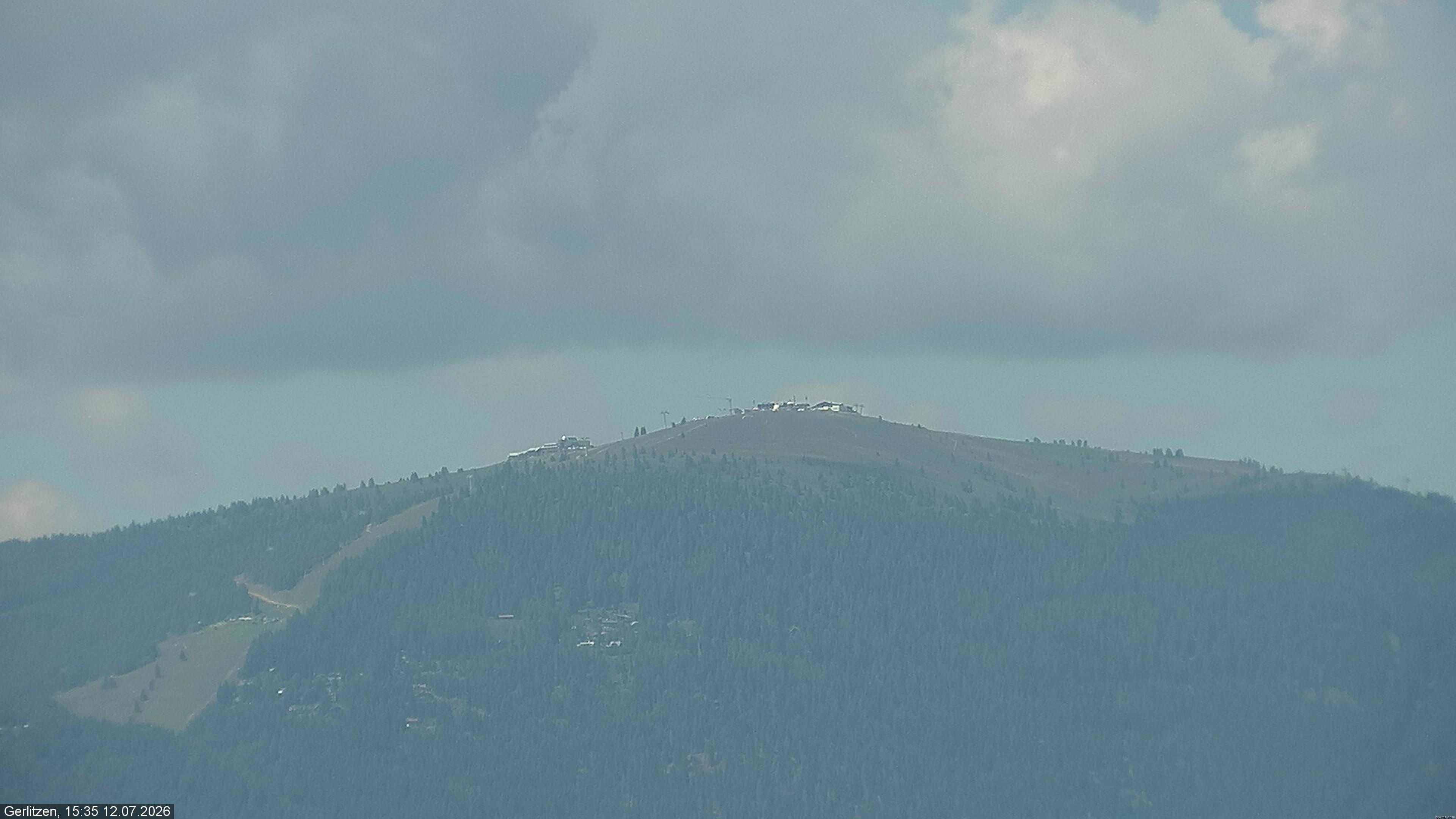 Archived image Webcam Gerlitzen mountain