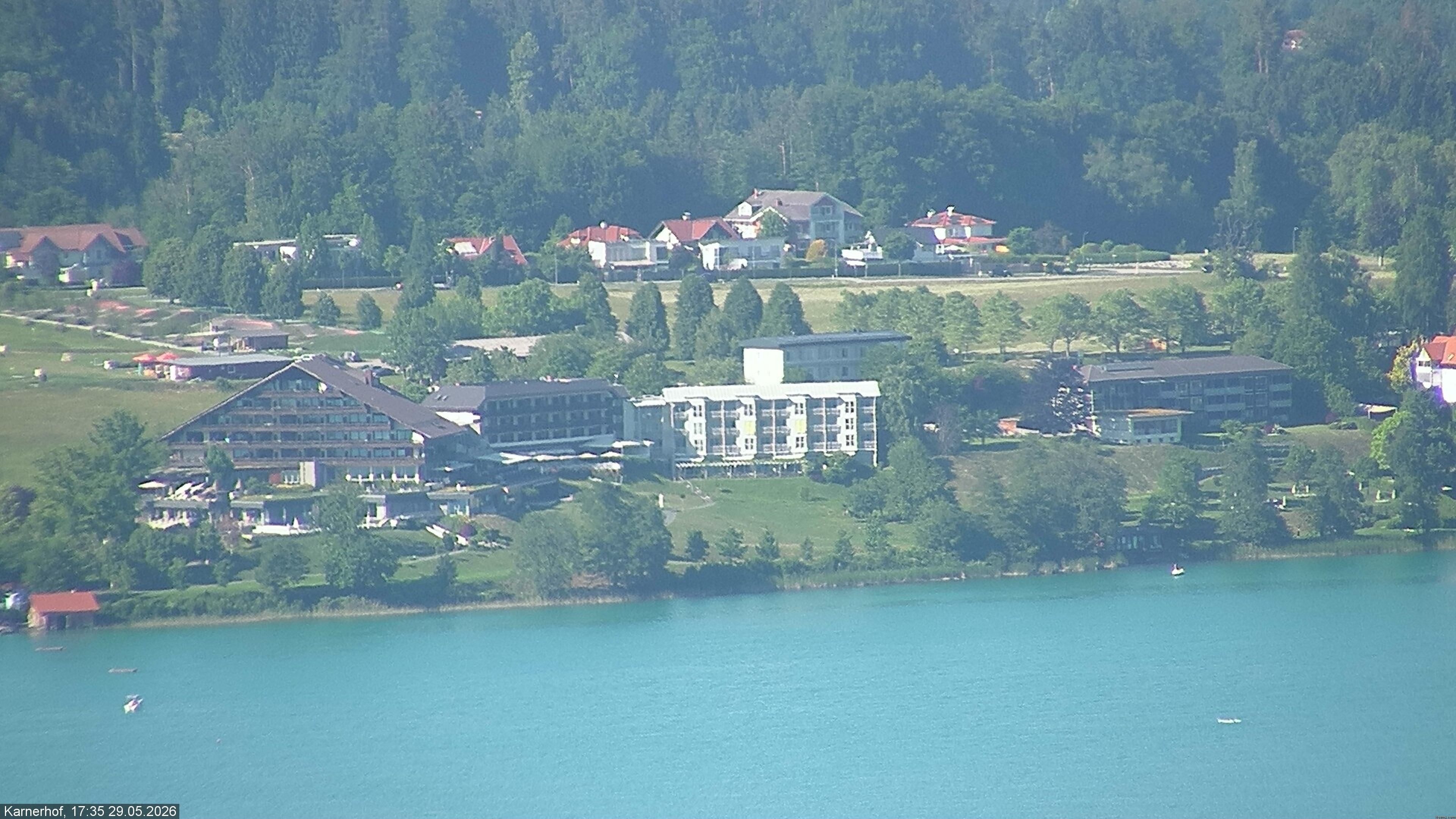 Archiv Foto Webcam Karnerhof am Faaker See in Kärnten