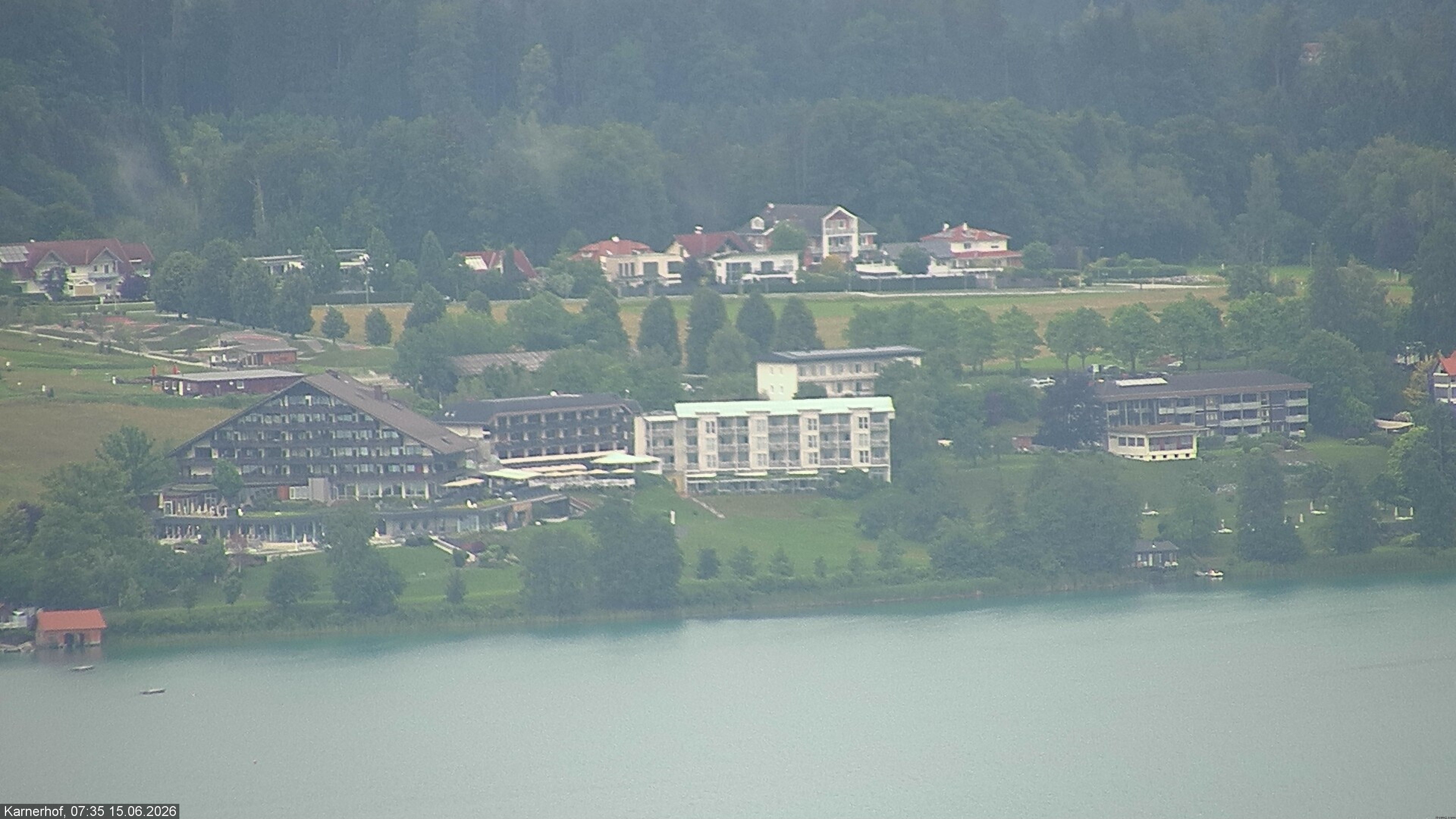 Archiv Foto Webcam Karnerhof am Faaker See in Kärnten