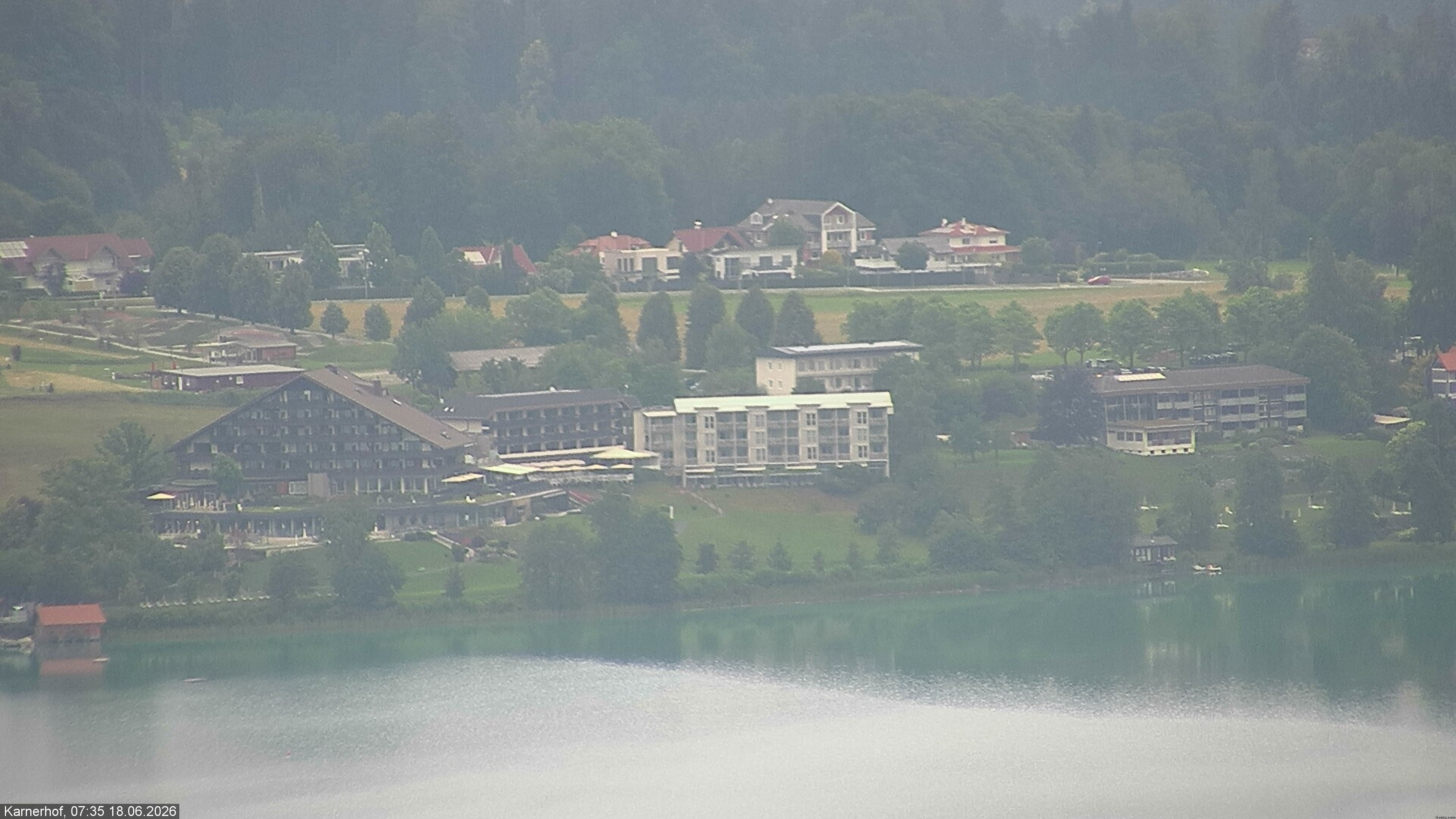 Archiv Foto Webcam Karnerhof am Faaker See in Kärnten
