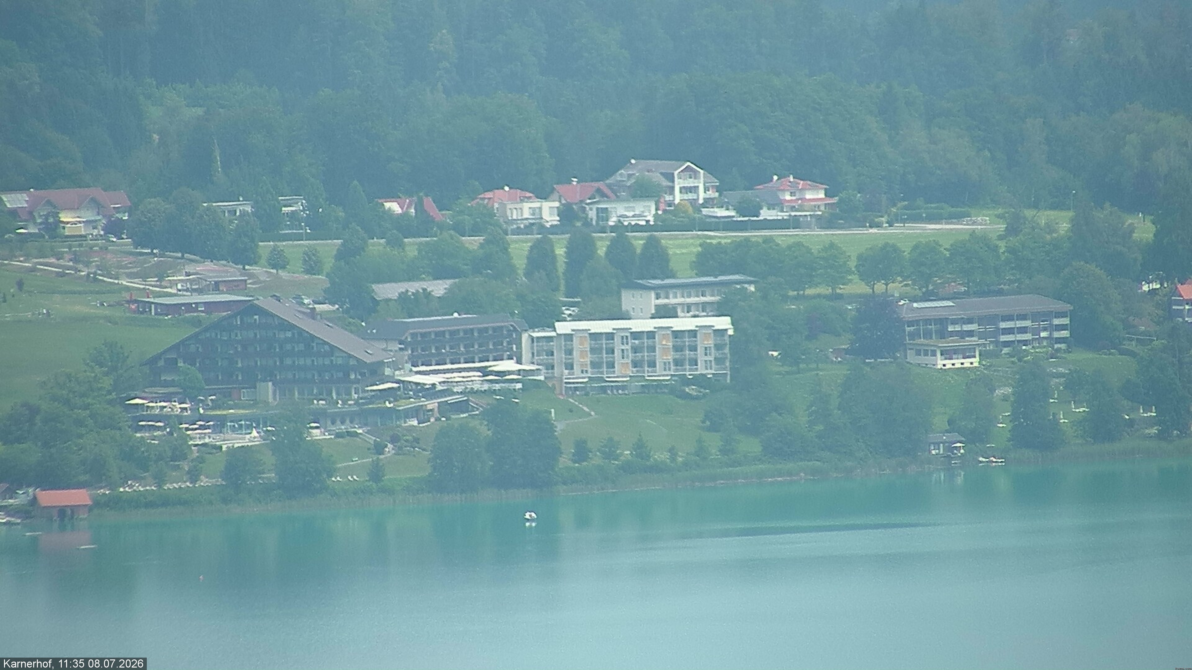Archiv Foto Webcam Karnerhof am Faaker See in Kärnten