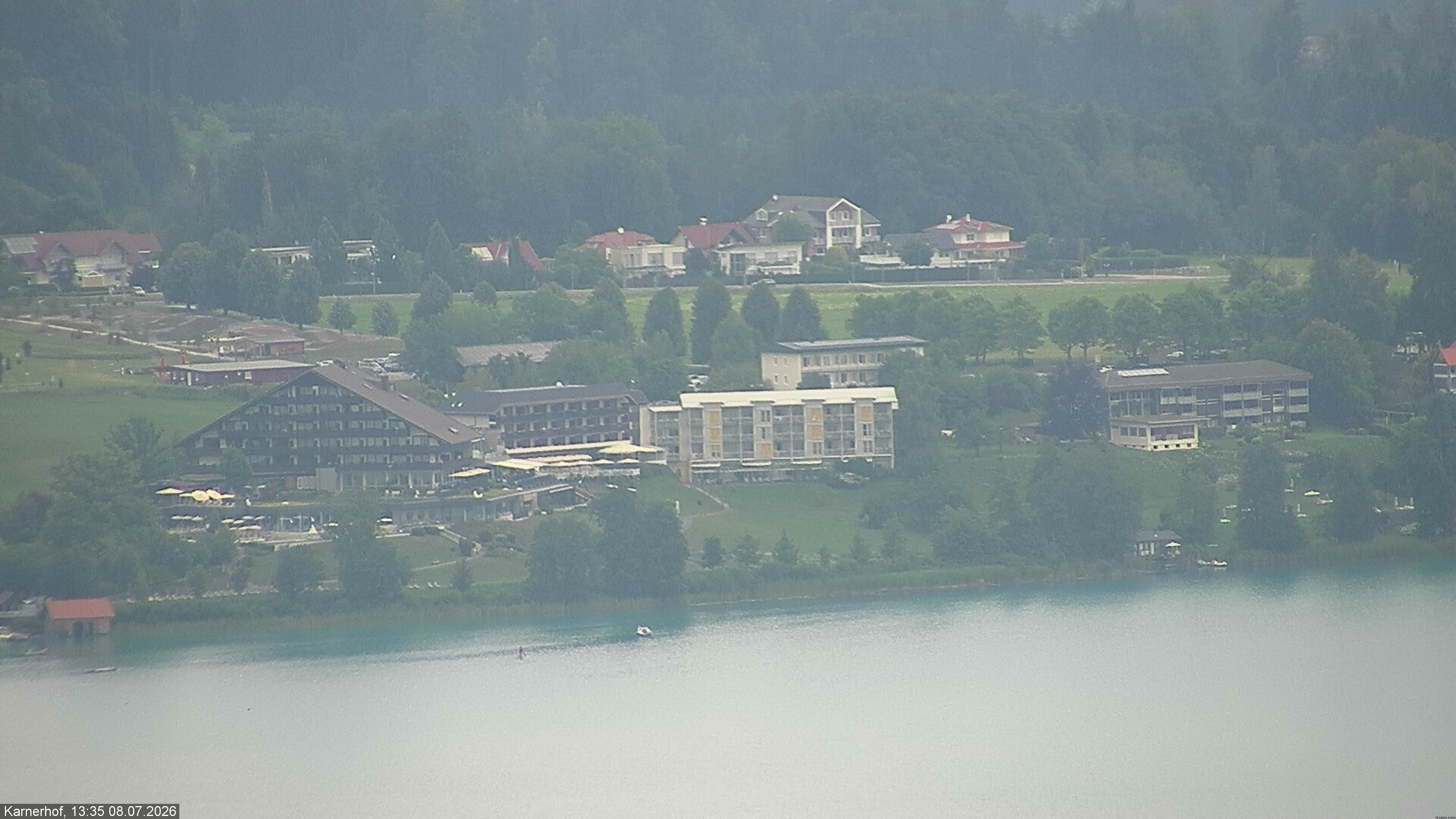 Archiv Foto Webcam Karnerhof am Faaker See in Kärnten