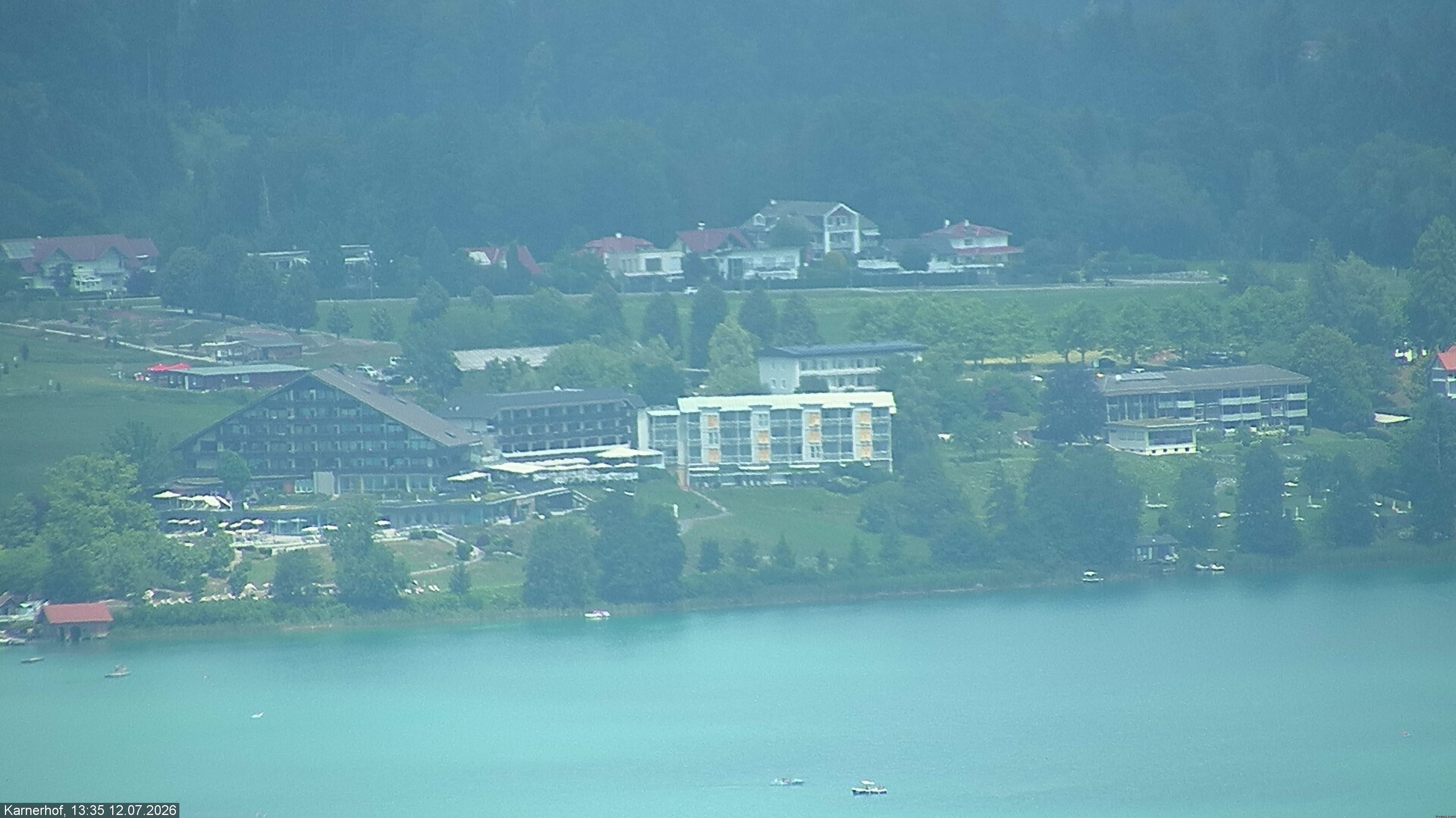 Archiv Foto Webcam Karnerhof am Faaker See in Kärnten