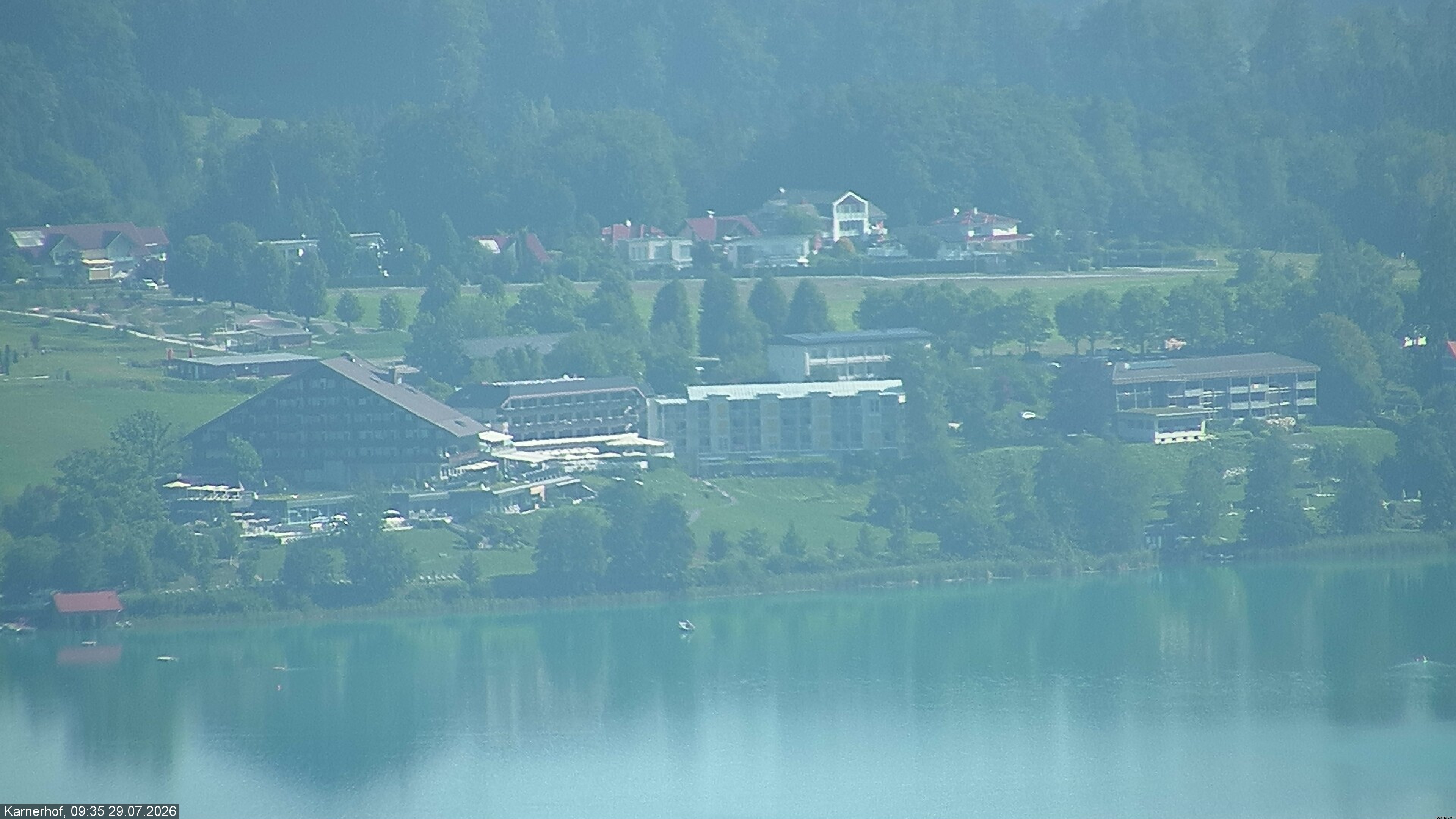 Archiv Foto Webcam Karnerhof am Faaker See in Kärnten