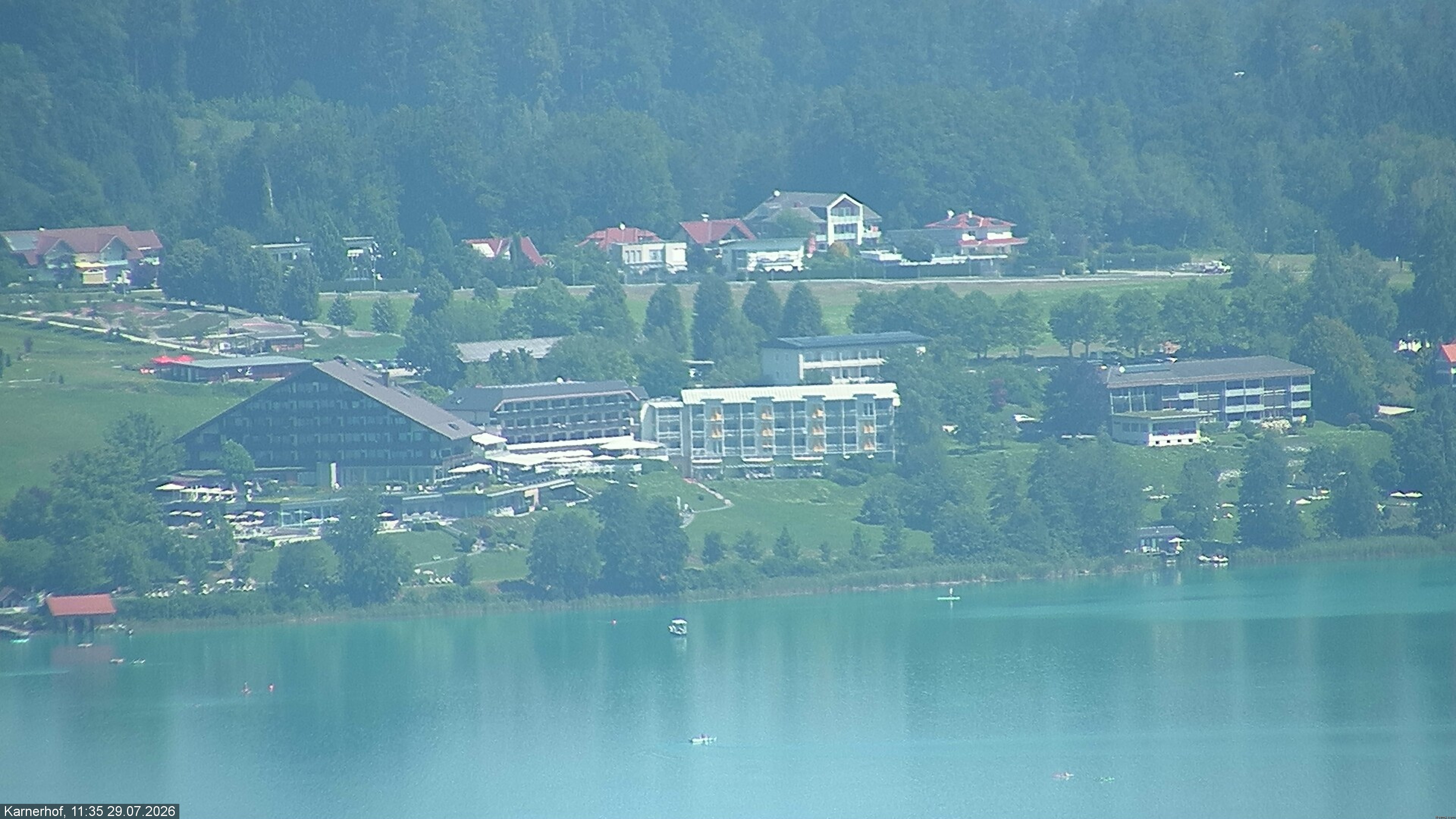 Archiv Foto Webcam Karnerhof am Faaker See in Kärnten