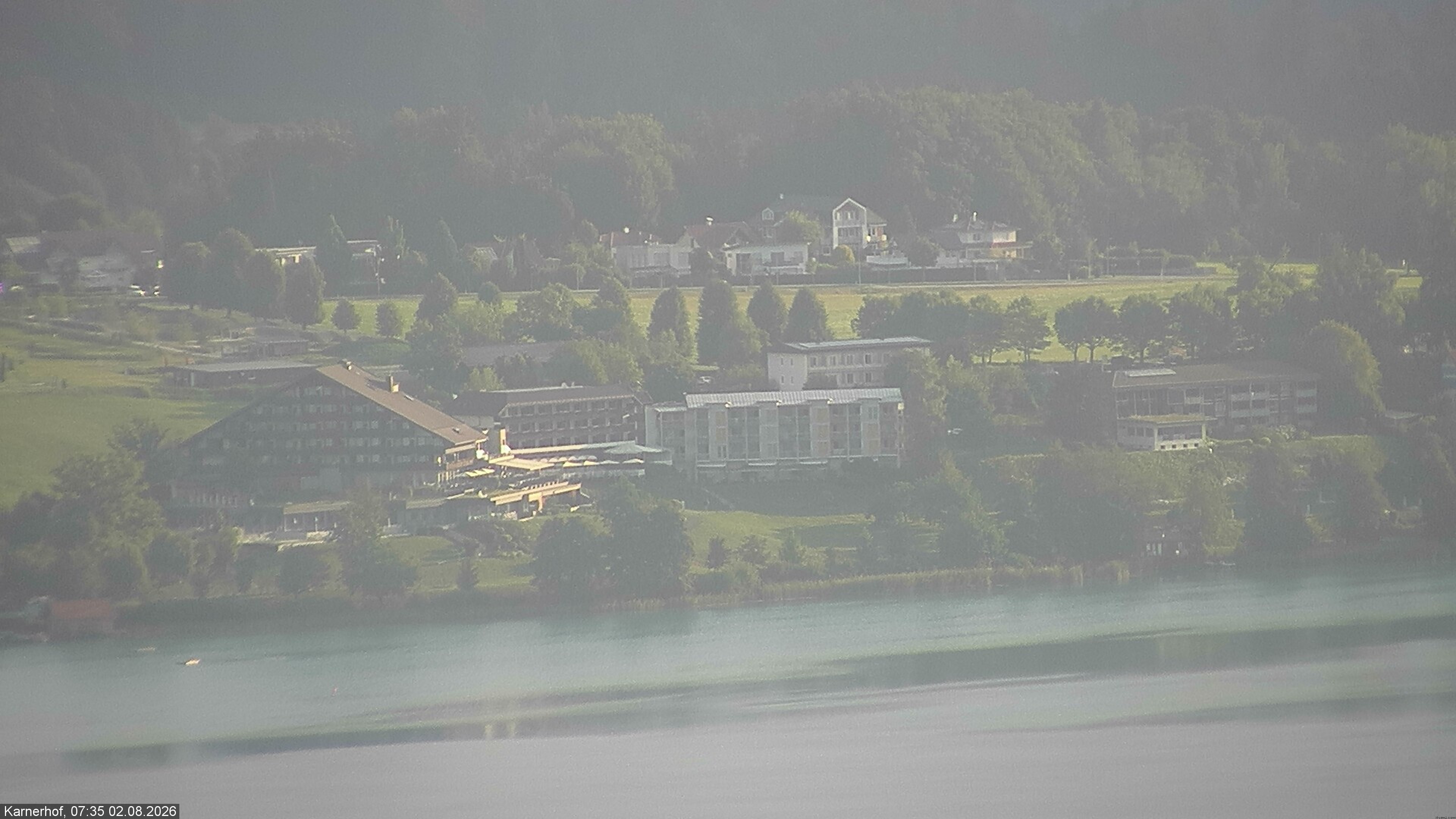 Archiv Foto Webcam Karnerhof am Faaker See in Kärnten