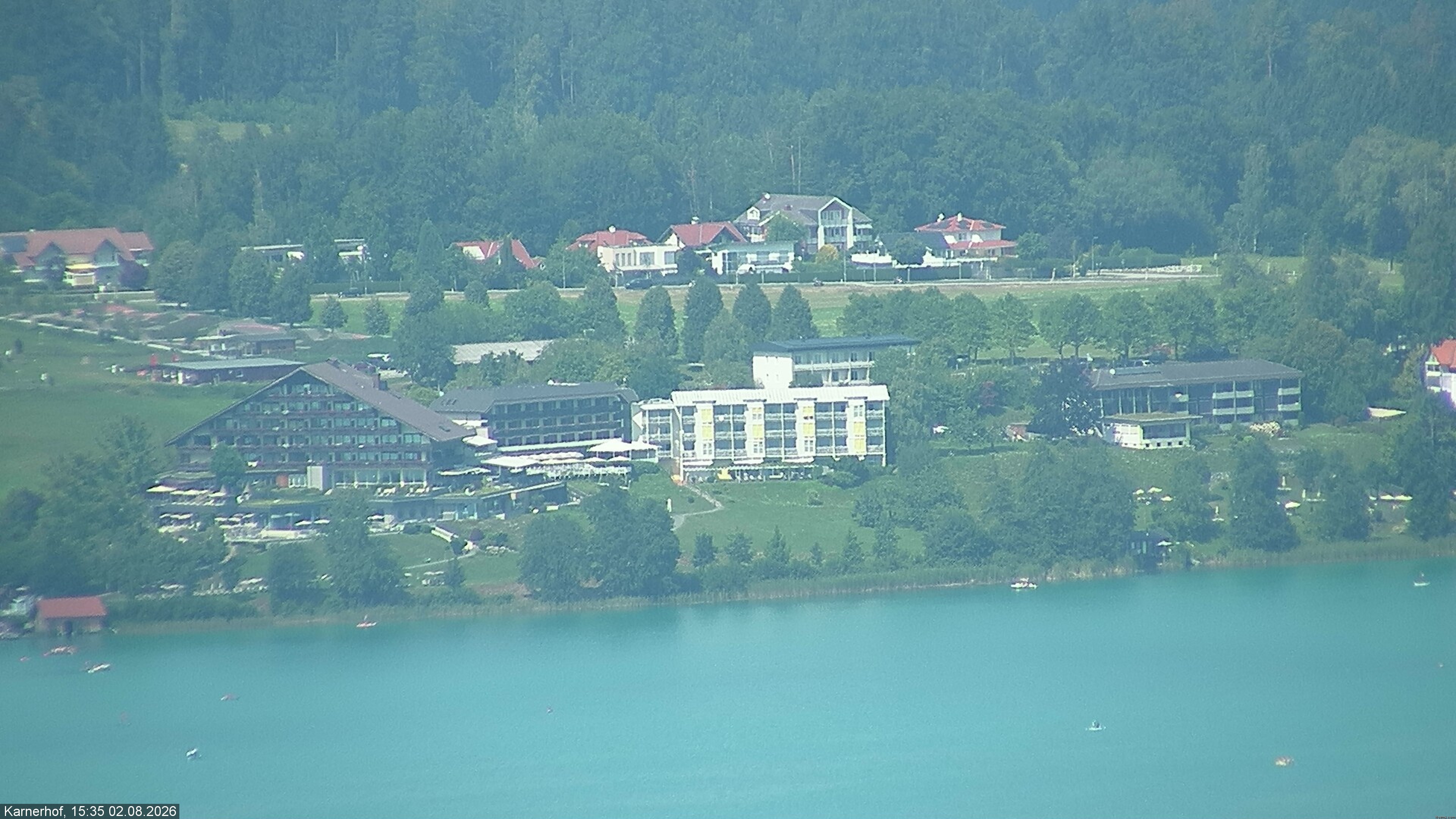 Archiv Foto Webcam Karnerhof am Faaker See in Kärnten