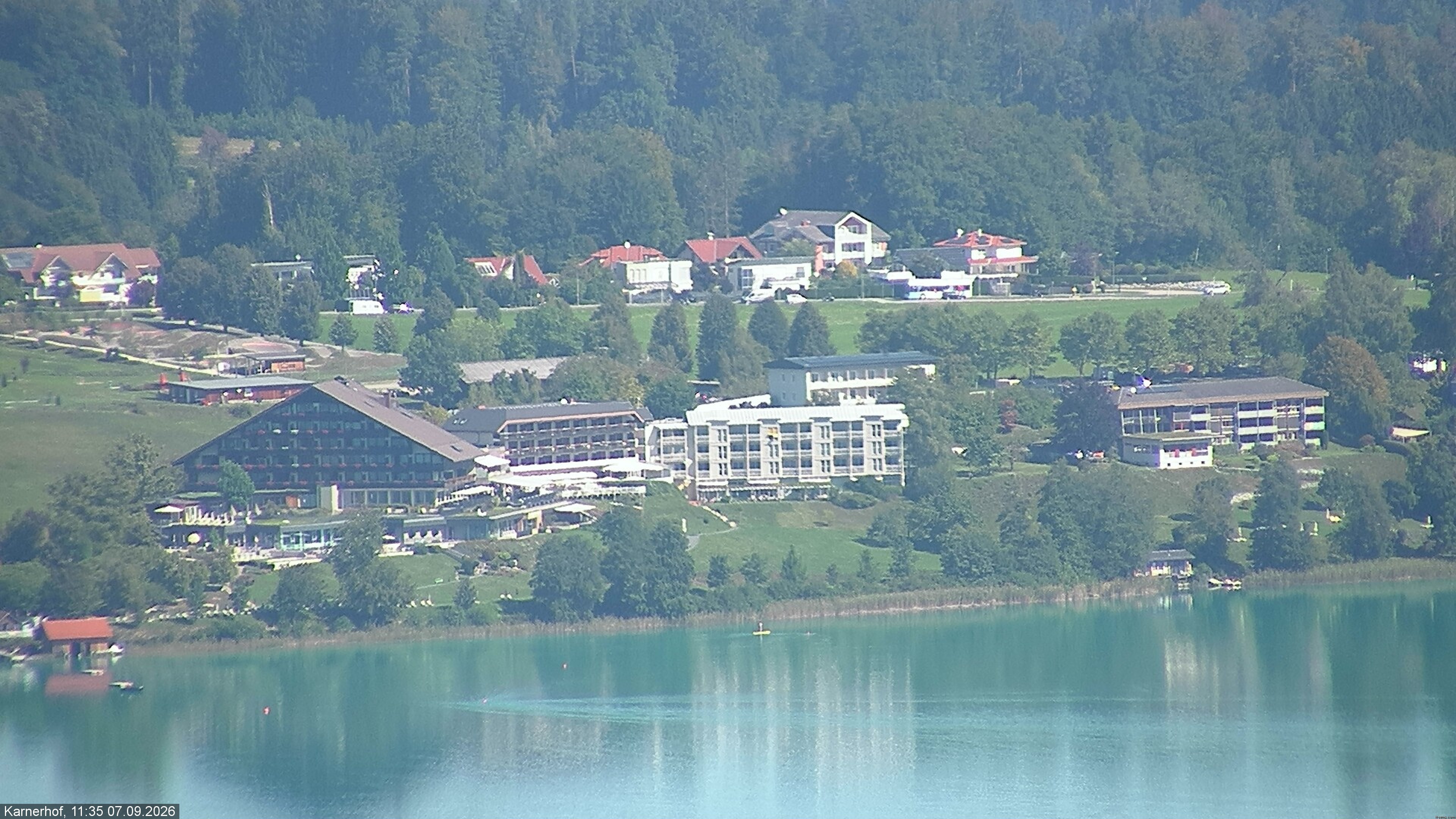 Archiv Foto Webcam Karnerhof am Faaker See in Kärnten