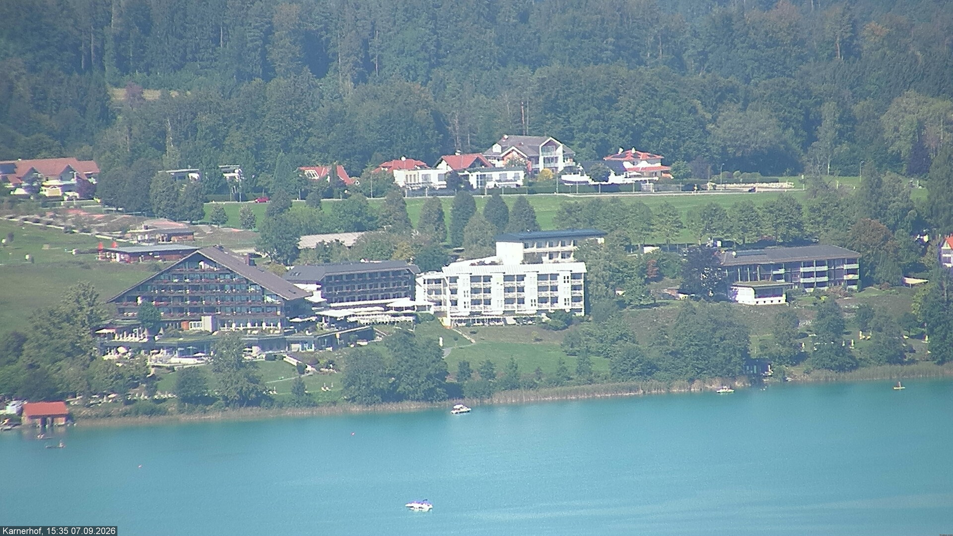 Archiv Foto Webcam Karnerhof am Faaker See in Kärnten