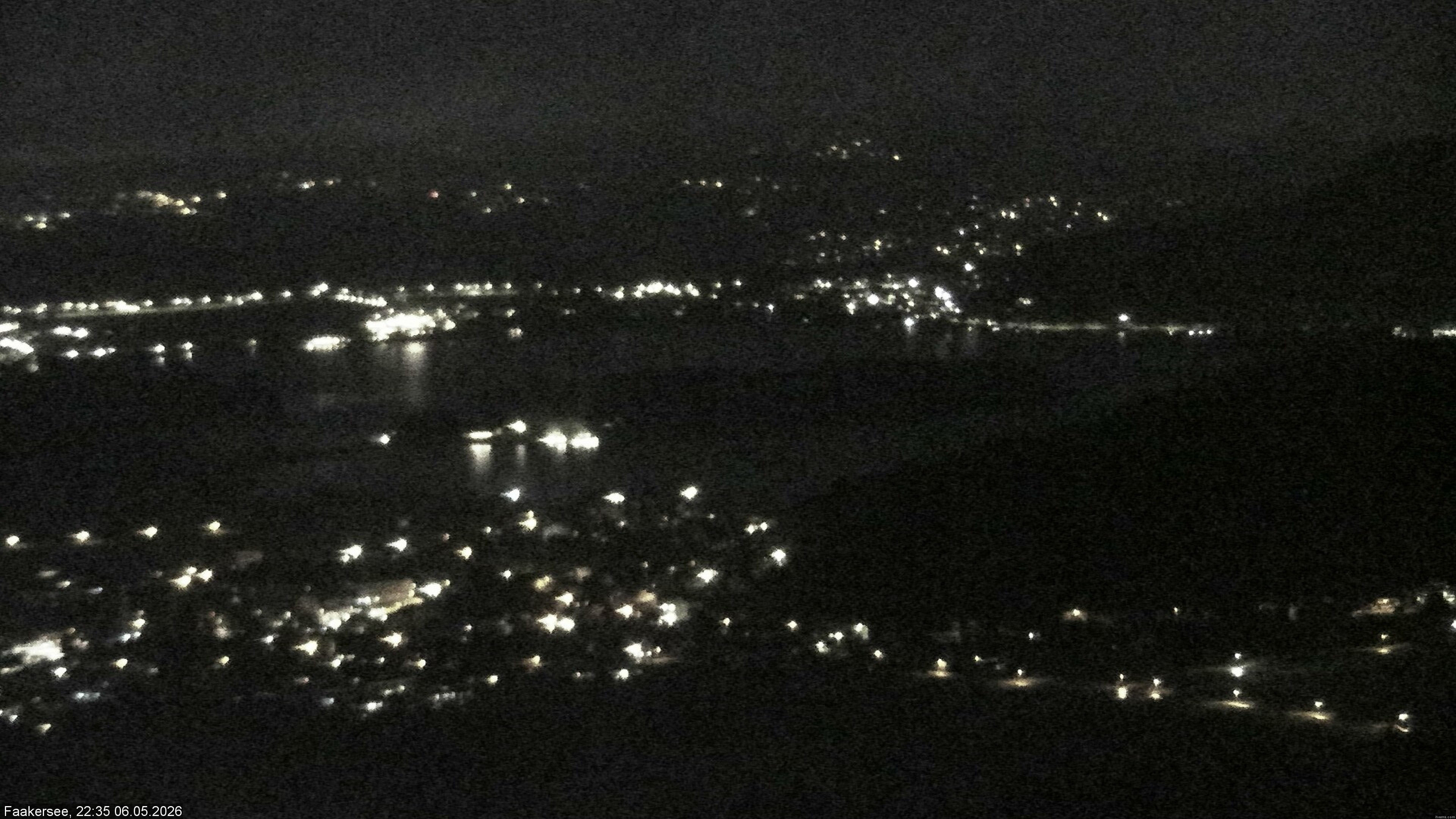 Archiv Foto Webcam Faakersee südlich von Villach