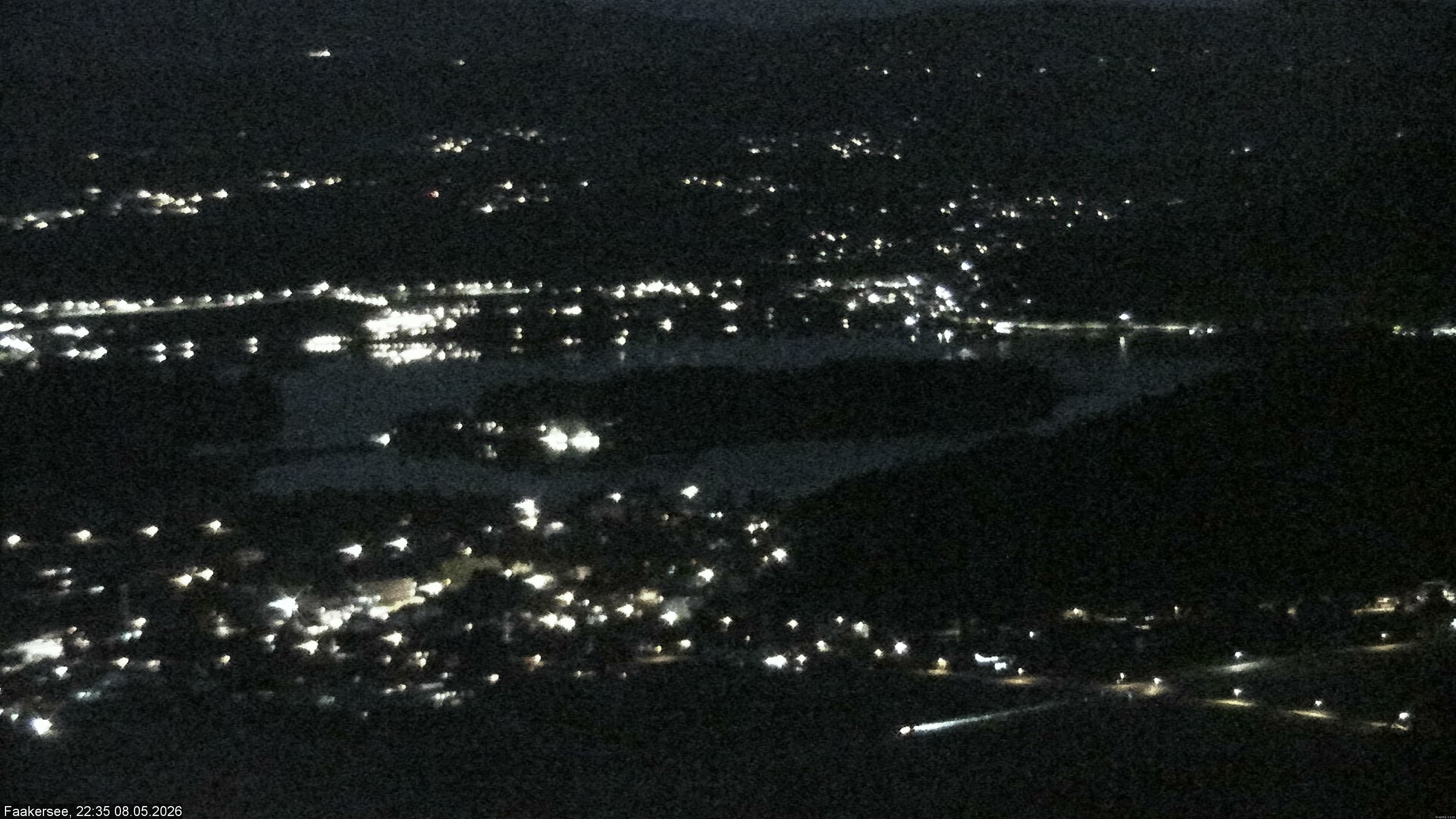 Archiv Foto Webcam Faakersee südlich von Villach
