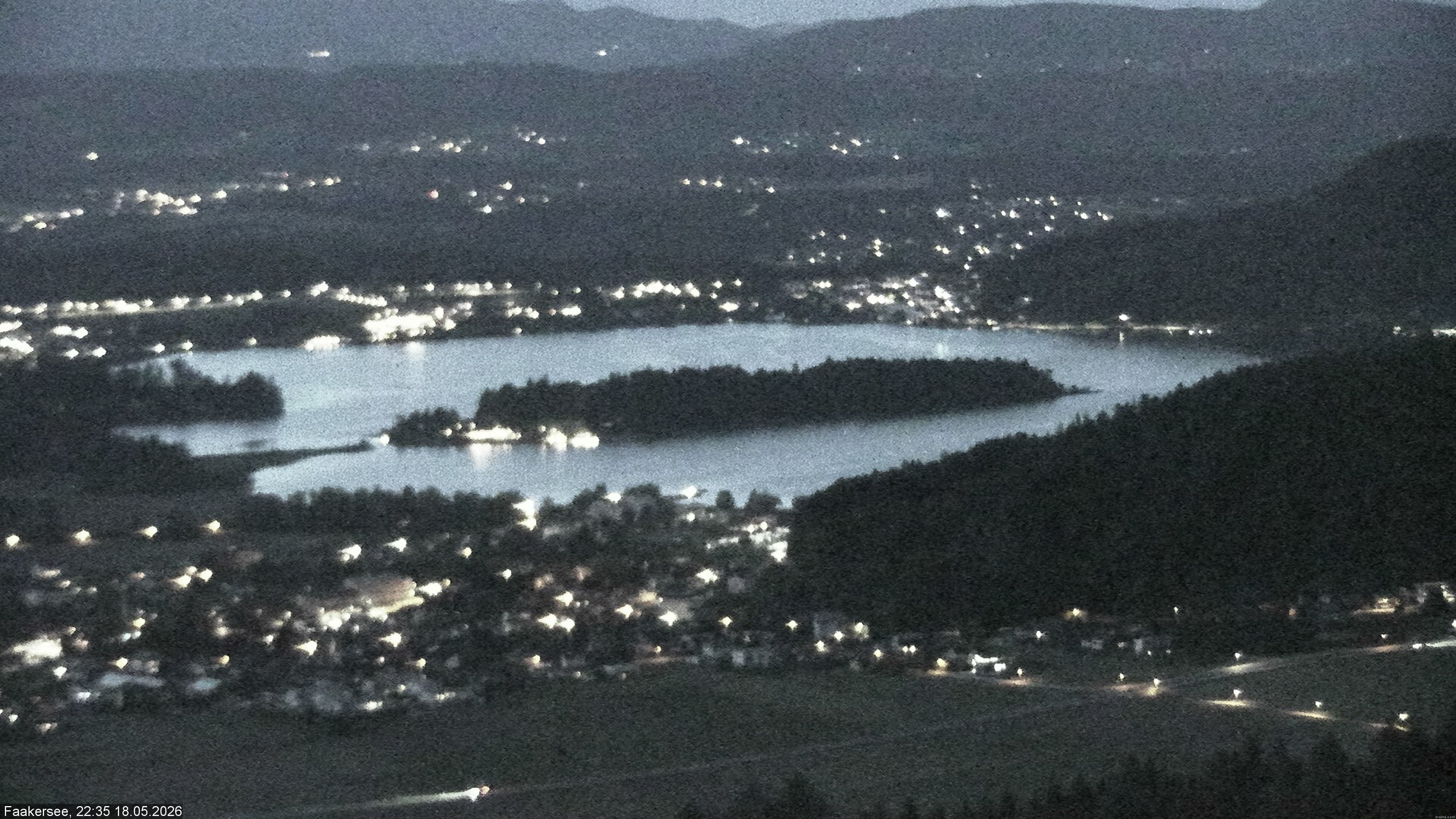 Archived image Webcam Lake Faaker See (Carinthia)