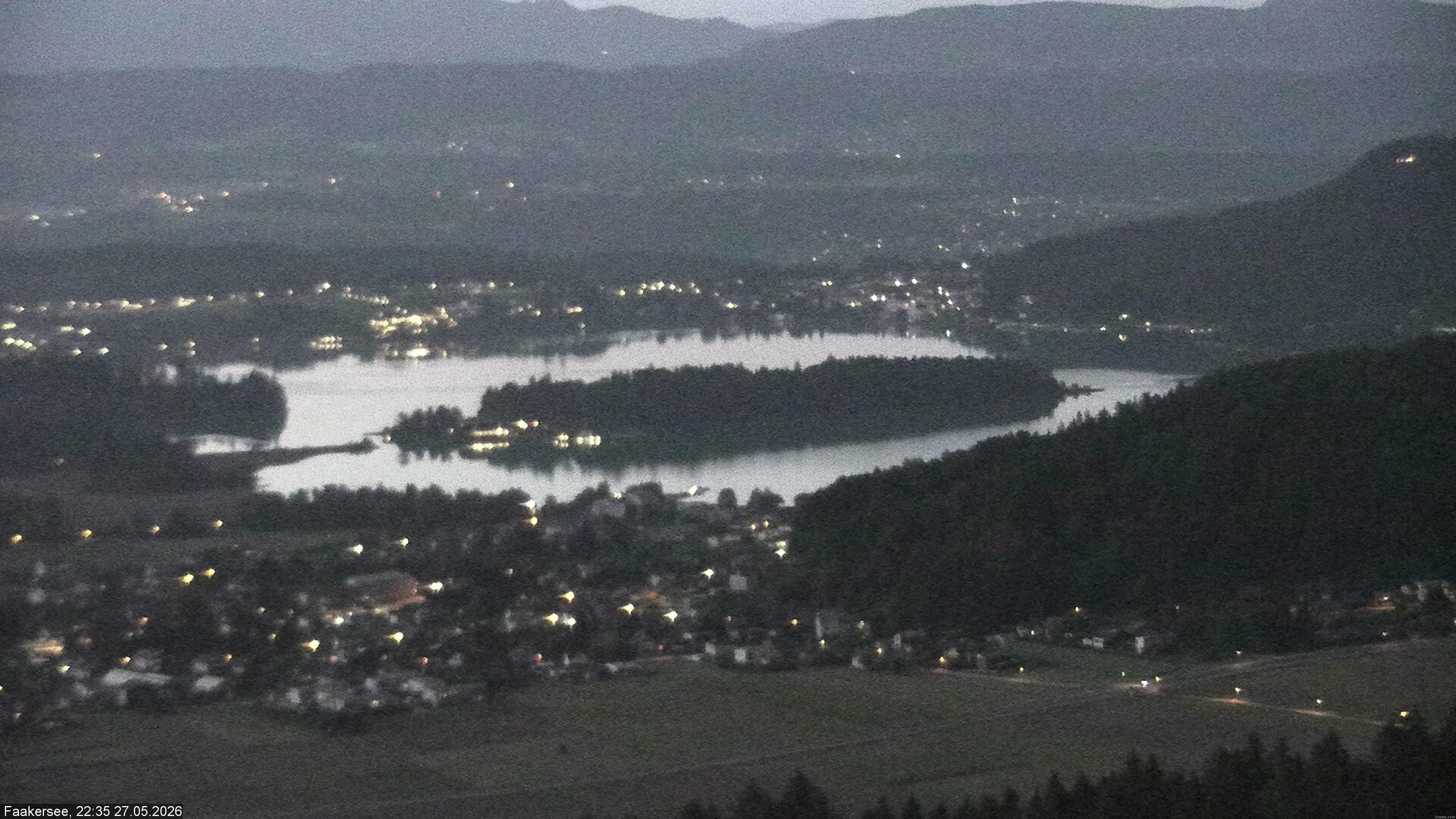 Archived image Webcam Lake Faaker See (Carinthia)