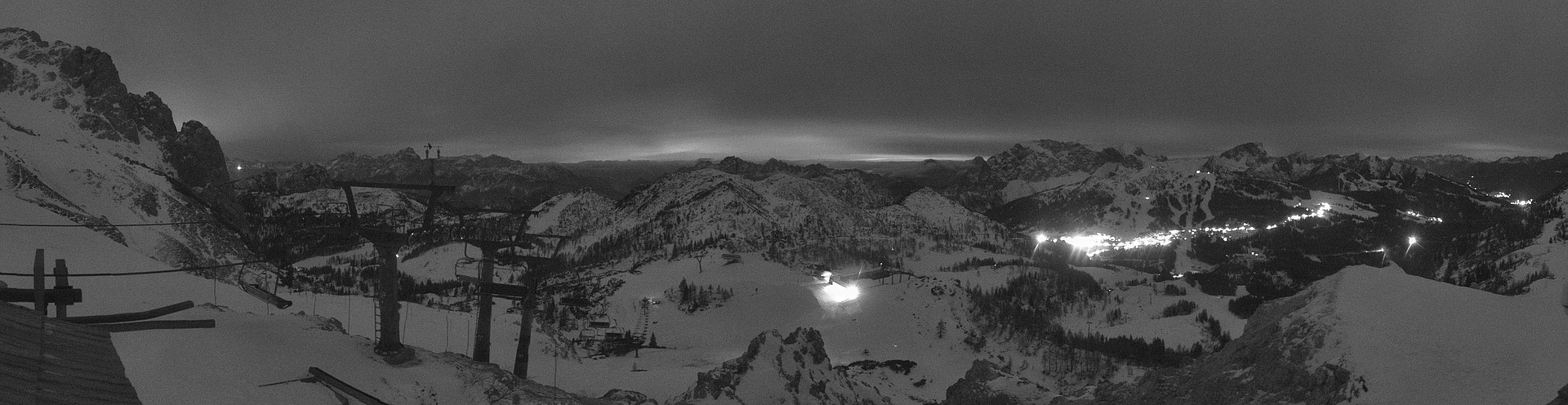 Archived image Webcam Nassfeld: Panorama view Gartnerkofel