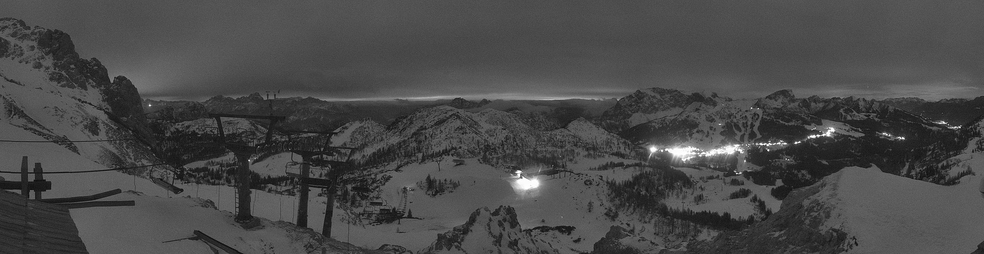 Archived image Webcam Nassfeld: Panorama view Gartnerkofel