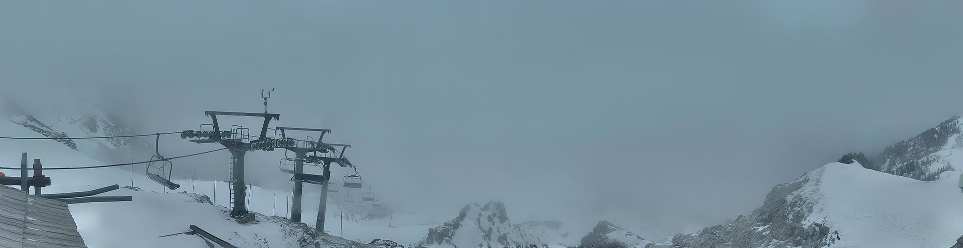 Archived image Webcam Nassfeld: Panorama view Gartnerkofel