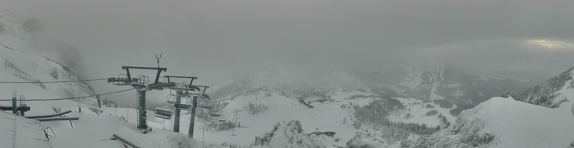 Archived image Webcam Nassfeld: Panorama view Gartnerkofel