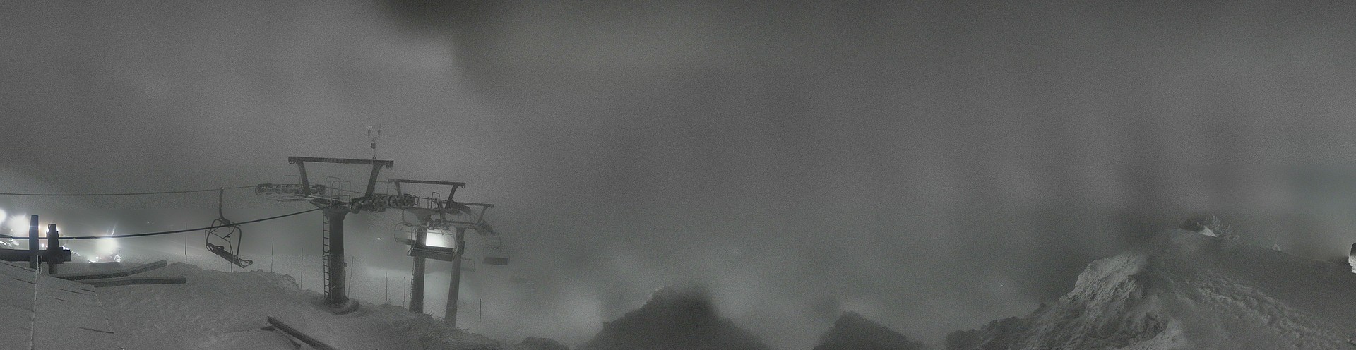 Archiv Foto Webcam Nassfeld: Panoramablick vom Gartnerkofel