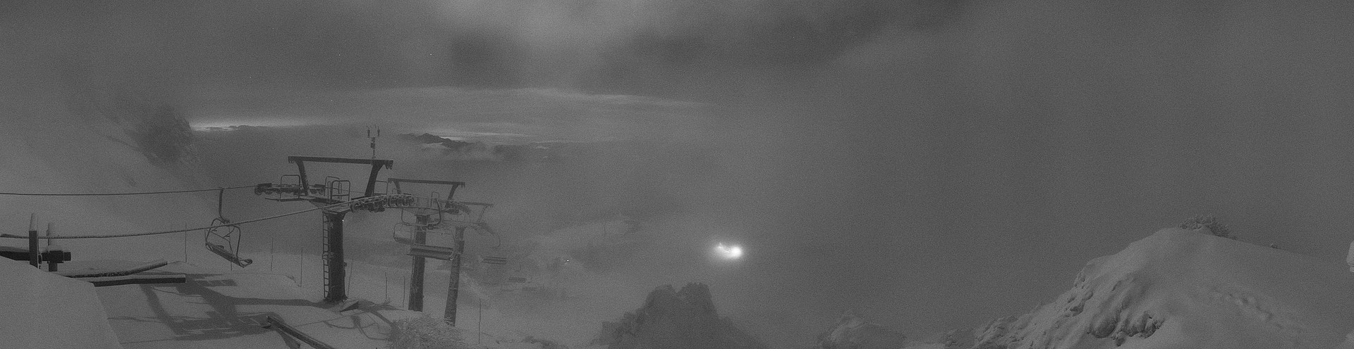 Archiv Foto Webcam Nassfeld: Panoramablick vom Gartnerkofel