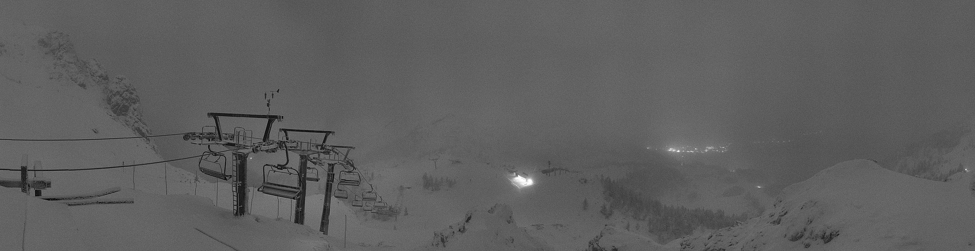 Archiv Foto Webcam Nassfeld: Panoramablick vom Gartnerkofel