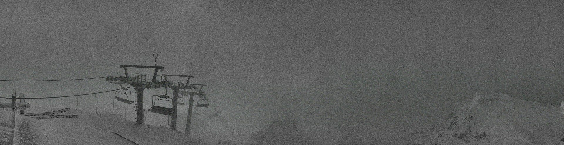 Archiv Foto Webcam Nassfeld: Panoramablick vom Gartnerkofel