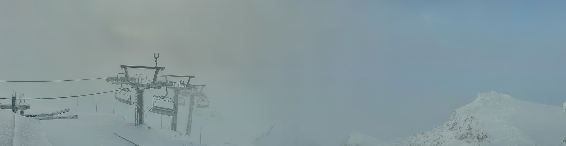 Archiv Foto Webcam Nassfeld: Panoramablick vom Gartnerkofel