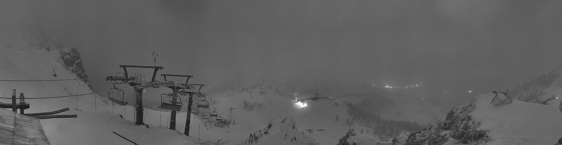 Archiv Foto Webcam Nassfeld: Panoramablick vom Gartnerkofel