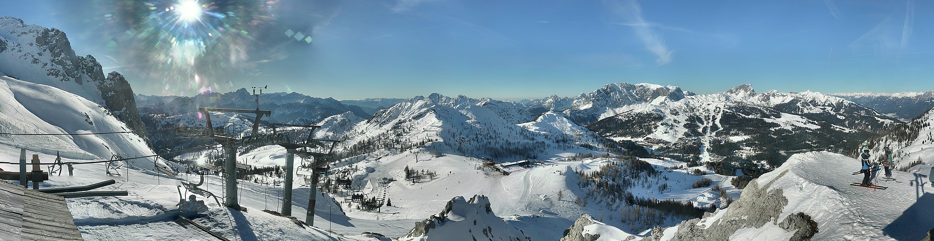 Archived image Webcam Nassfeld: Panorama view Gartnerkofel