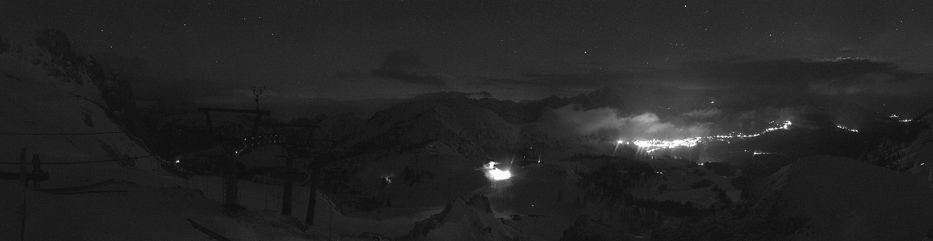 Archiv Foto Webcam Nassfeld: Panoramablick vom Gartnerkofel