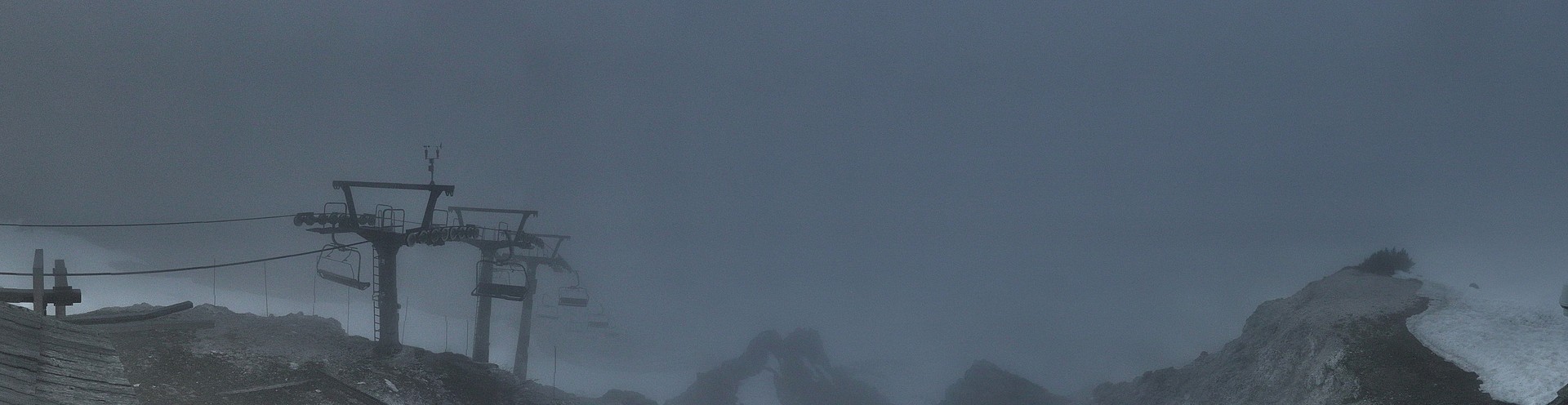 Archiv Foto Webcam Nassfeld: Panoramablick vom Gartnerkofel